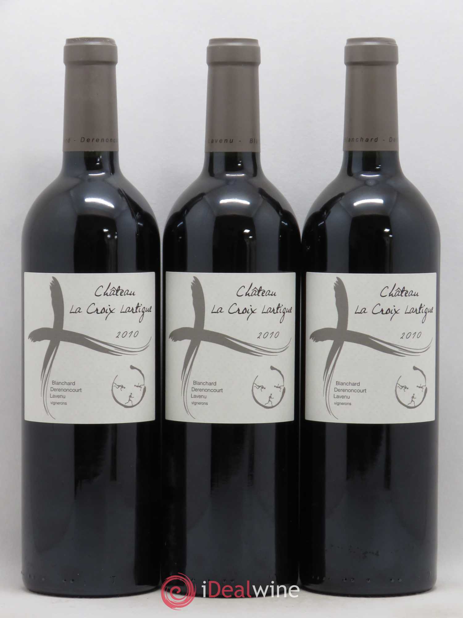 Bordeaux Côtes de Castillon Château La Croix Lartigue 2010 - Posten von 6 Flaschen - 1