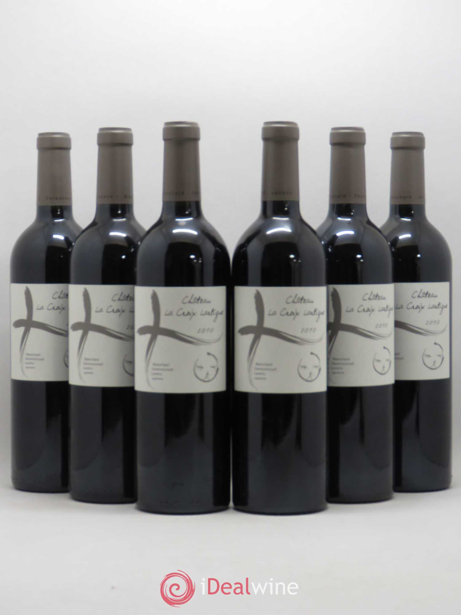 Bordeaux Côtes de Castillon Château La Croix Lartigue 2010 - Posten von 6 Flaschen - 0