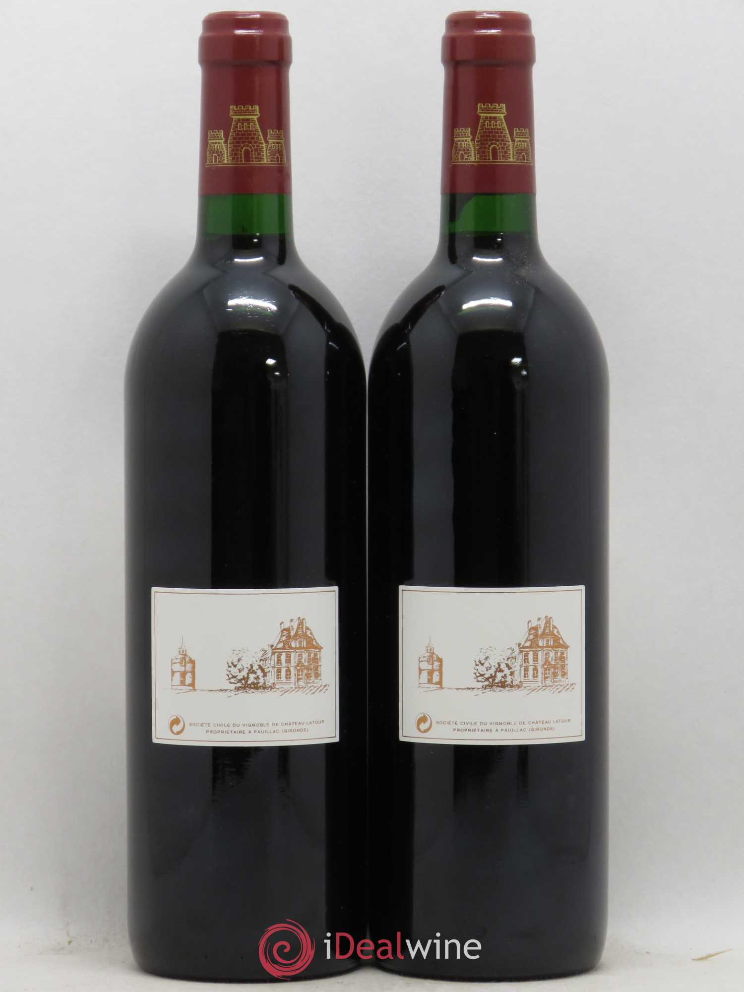 Les Forts de Latour Second Vin 1995 - Lot de 2 bouteilles - 1