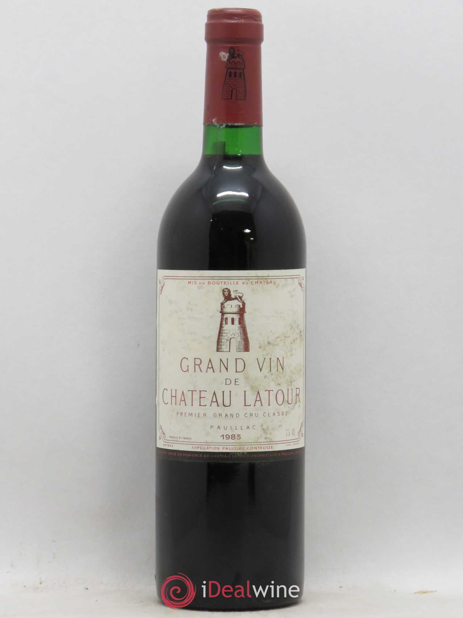 Château Latour 1er Grand Cru Classé 1983 - Lot de 1 bouteille - 0