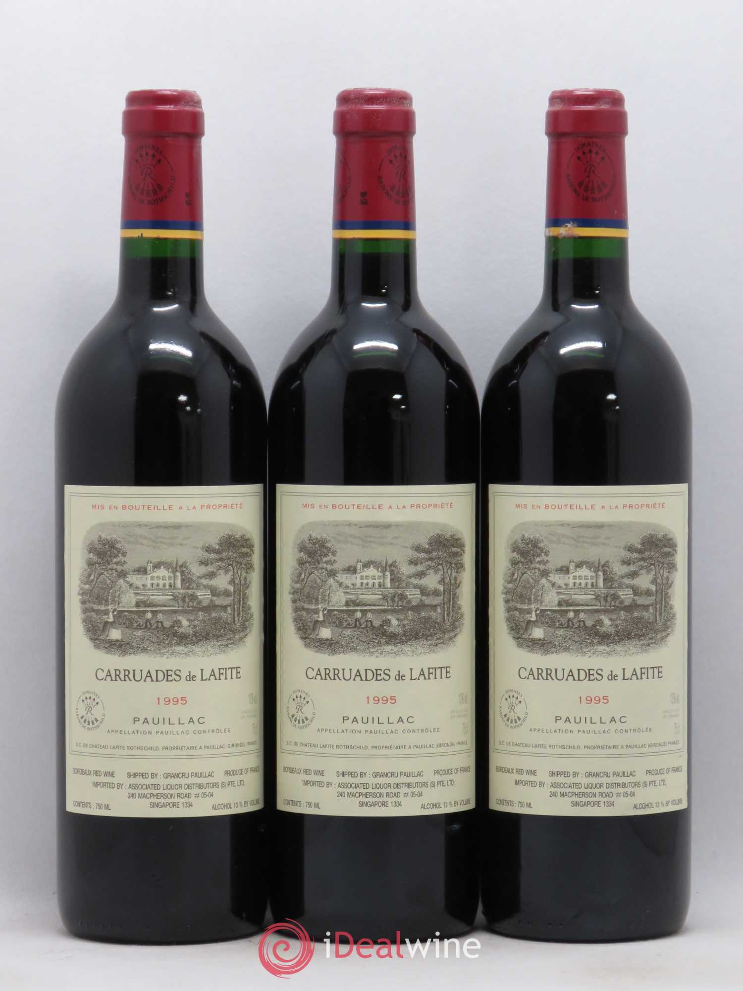 Carruades de Lafite Rothschild Second Vin 1995 - Lotto di 12 bottiglie - 2