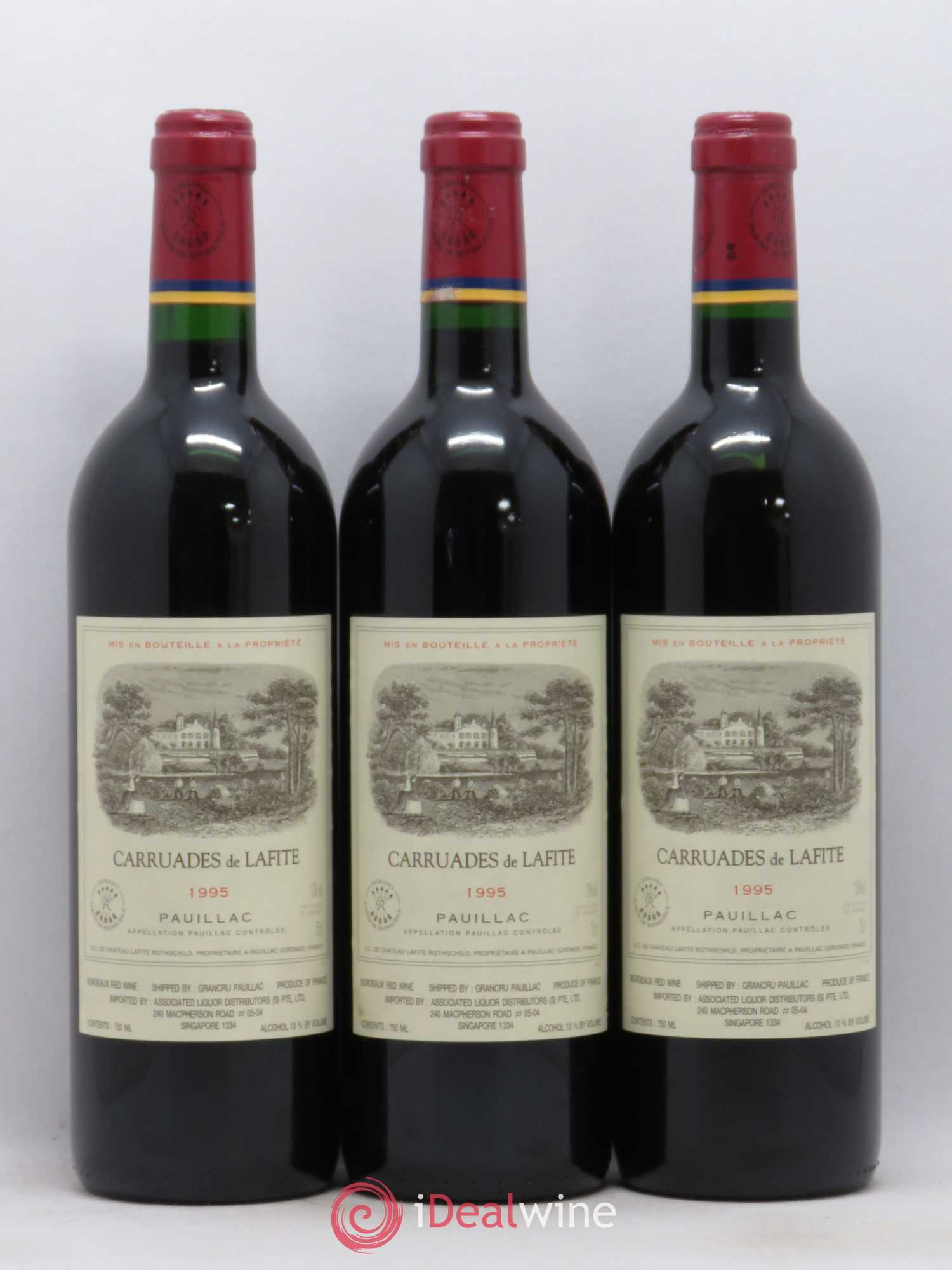 Carruades de Lafite Rothschild Second Vin 1995 - Lotto di 12 bottiglie - 3