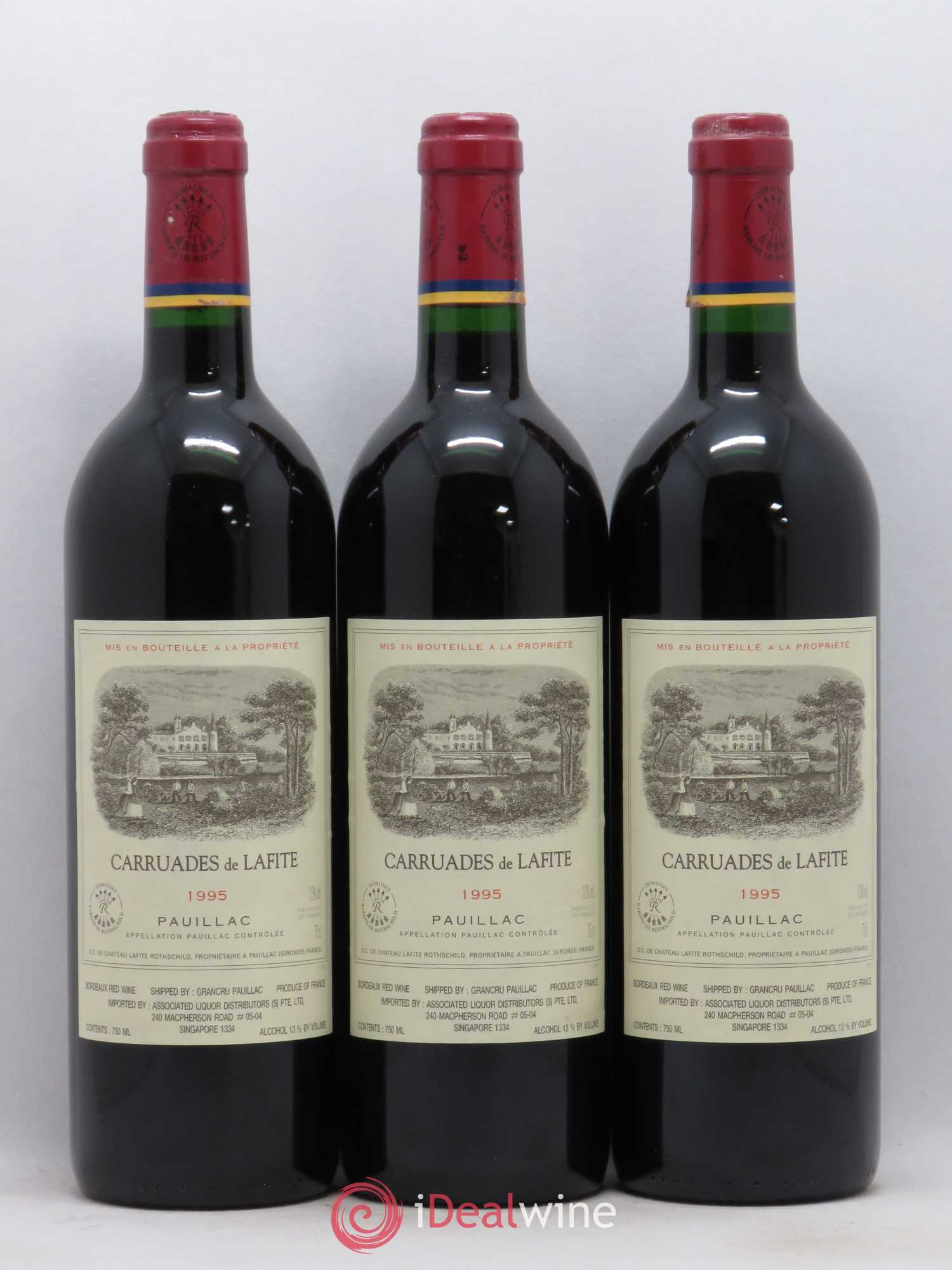 Carruades de Lafite Rothschild Second Vin 1995 - Lotto di 12 bottiglie - 4