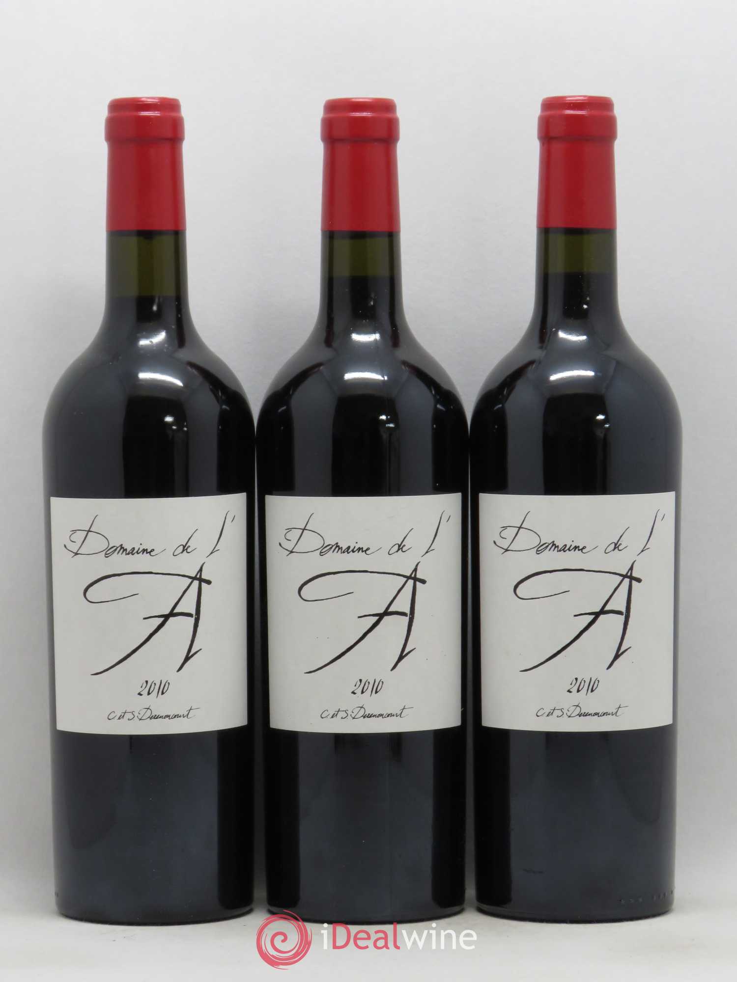 Domaine de l'A 2010 - Lot de 6 bouteilles - 1