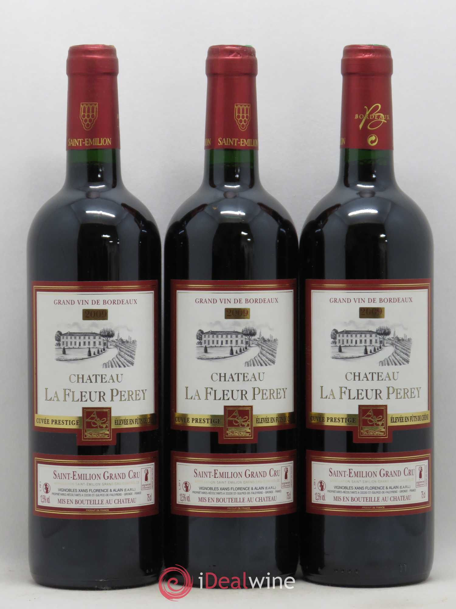 Saint-Émilion Château La Fleur Perey Cuvée Prestige  2009 - Lot de 6 bouteilles - 2