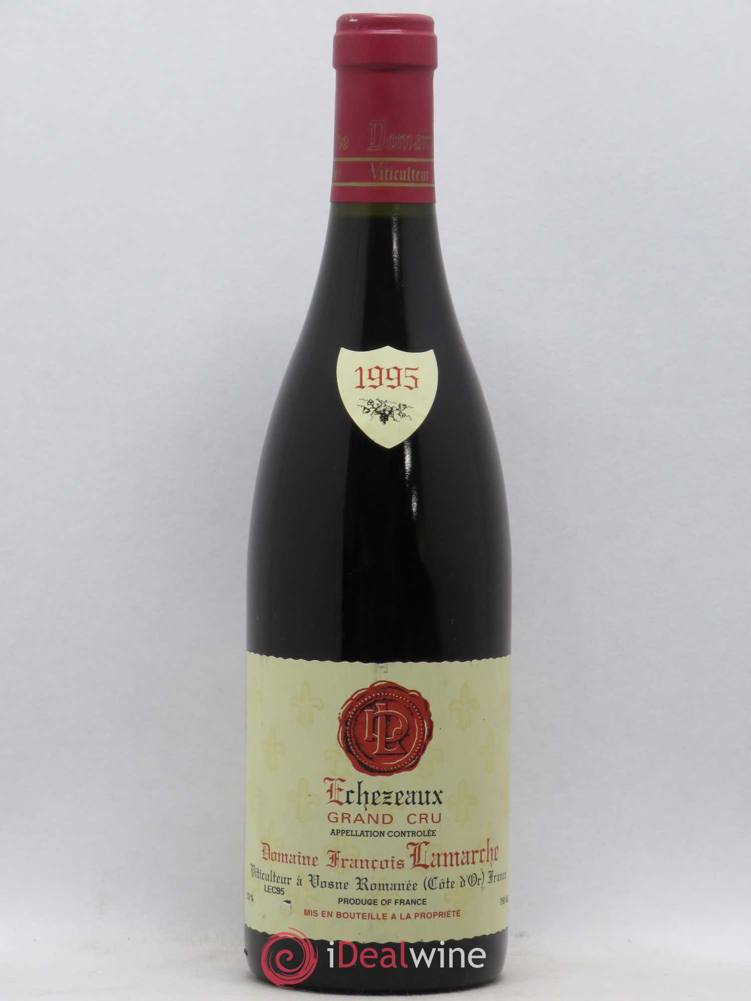 Echezeaux Grand Cru Lamarche (Domaine) 1995 - Lot de 1 bouteille - 0