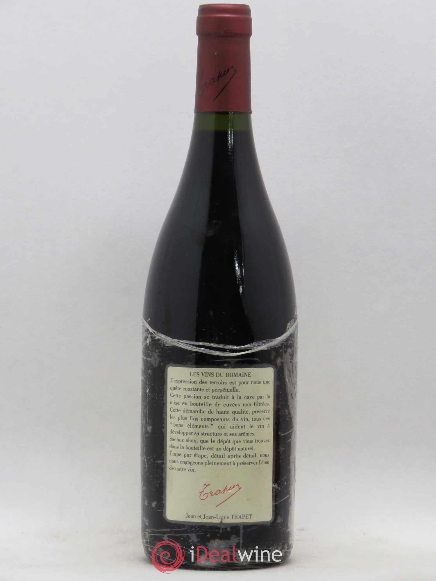 Chambertin Grand Cru Domaine Trapet 1999 - Lot de 1 bouteille - 1