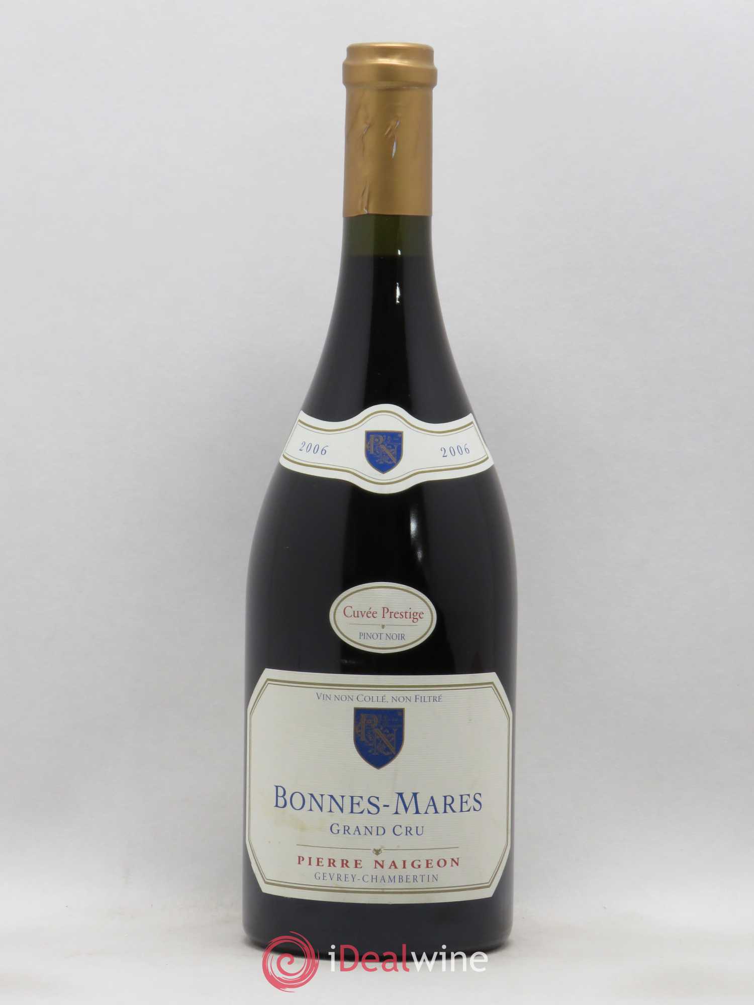 Bonnes-Mares Grand Cru Cuvée Prestige Pierre Naigeon (Domaine) 2006 - Lot de 1 bouteille - 0