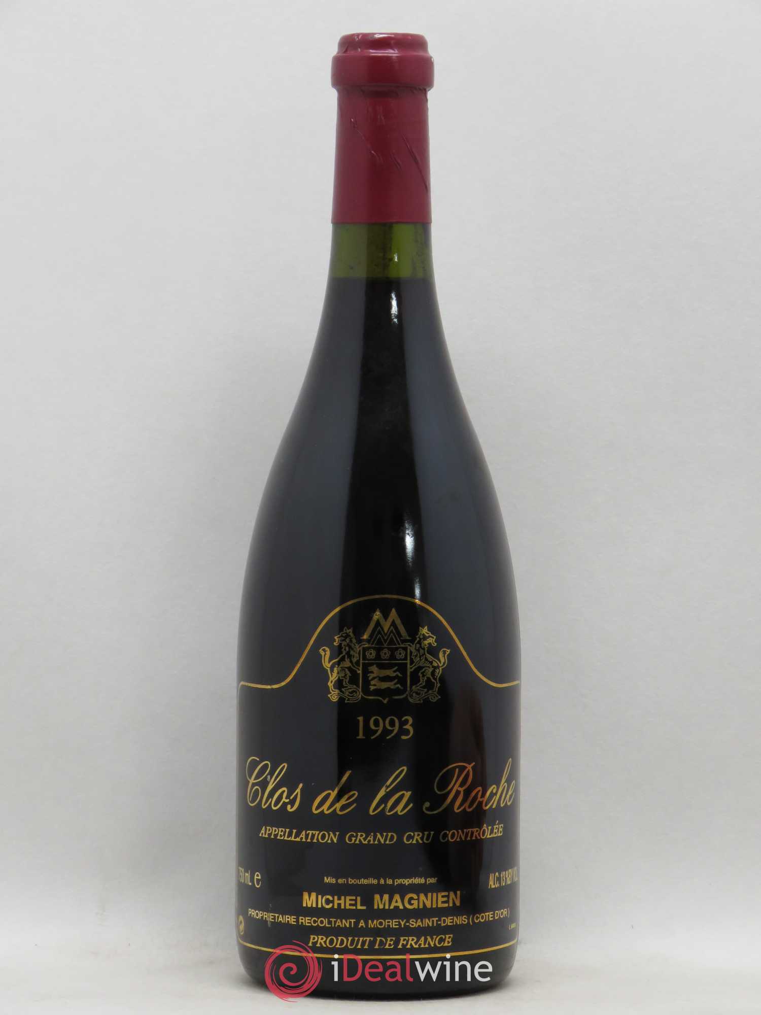 Clos de la Roche Grand Cru Michel Magnien 1993 - Lot de 1 bouteille - 0