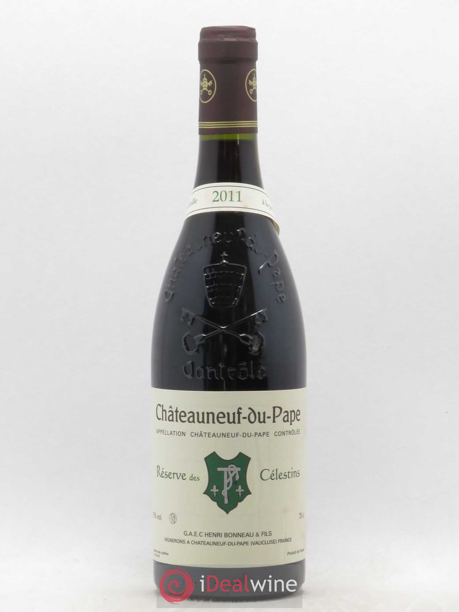 Châteauneuf-du-Pape Réserve des Célestins Henri Bonneau & Fils 2011 - Lot de 1 bouteille - 0