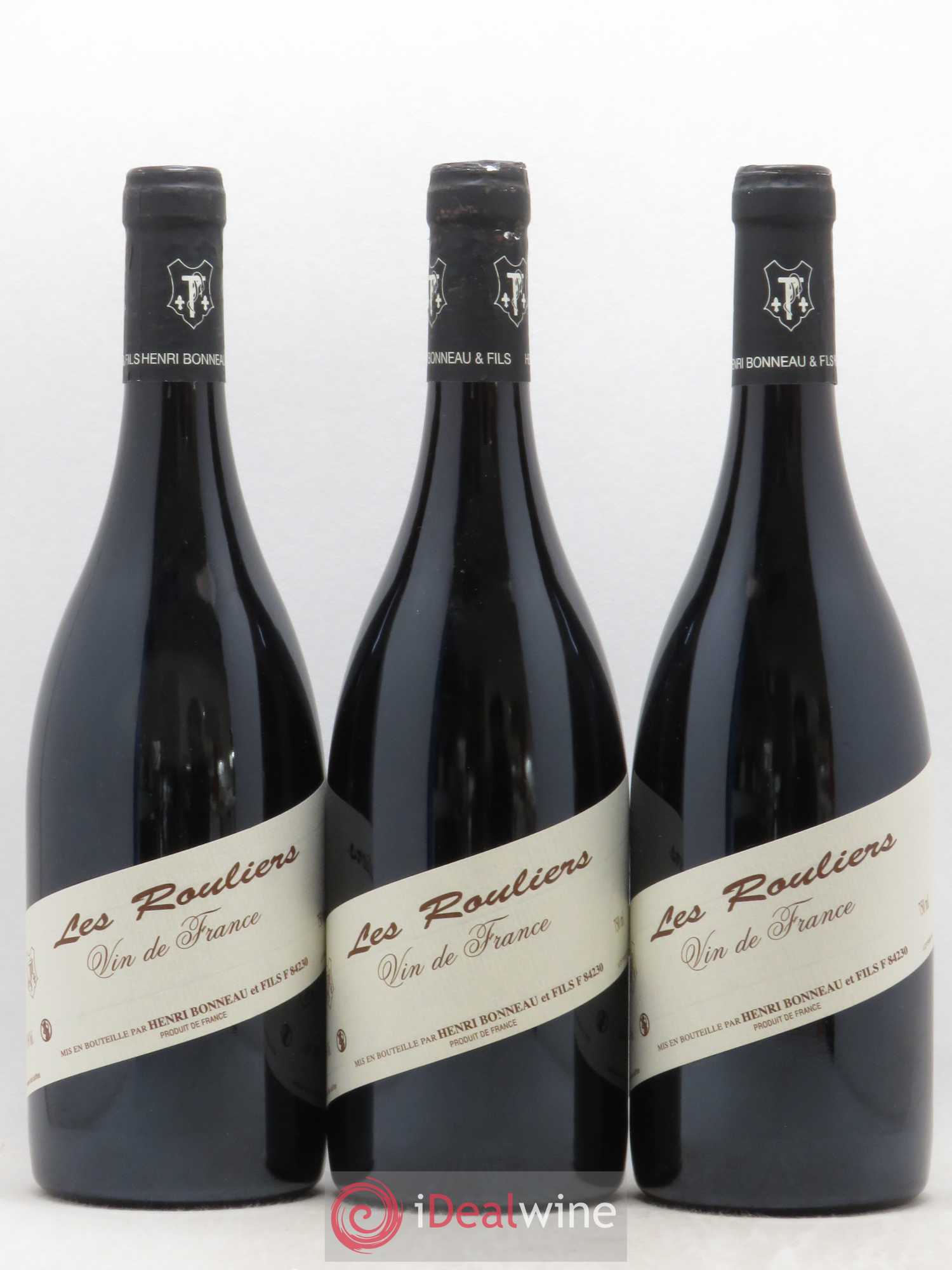 Vin de France Les Rouliers Henri Bonneau & Fils - Lot de 3 bouteilles - 0