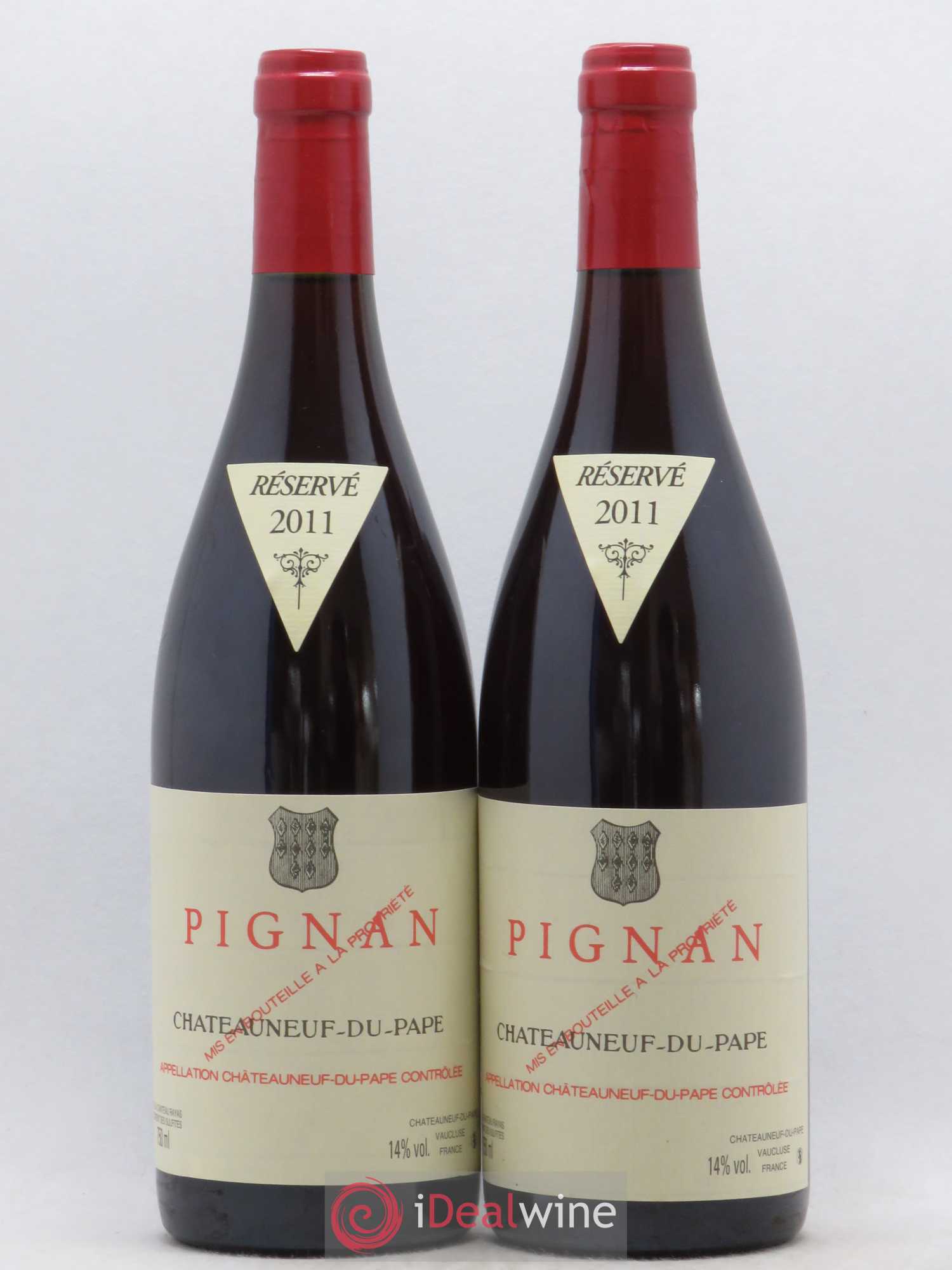 Châteauneuf-du-Pape Pignan Emmanuel Reynaud 2011 - Lot de 2 bouteilles - 0