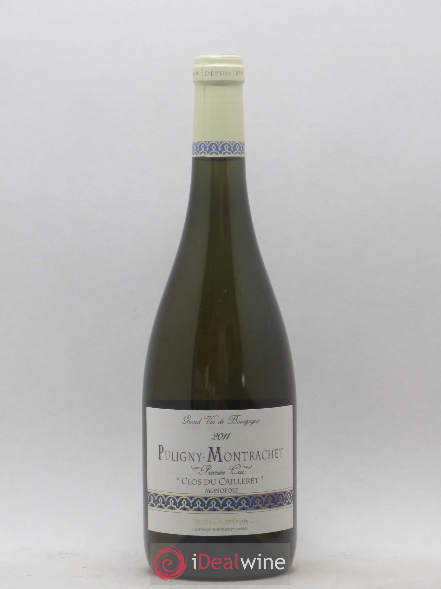 Puligny-Montrachet 1er Cru Clos du cailleret Jean Chartron (Domaine) 2011 - Lot de 1 bouteille - 0