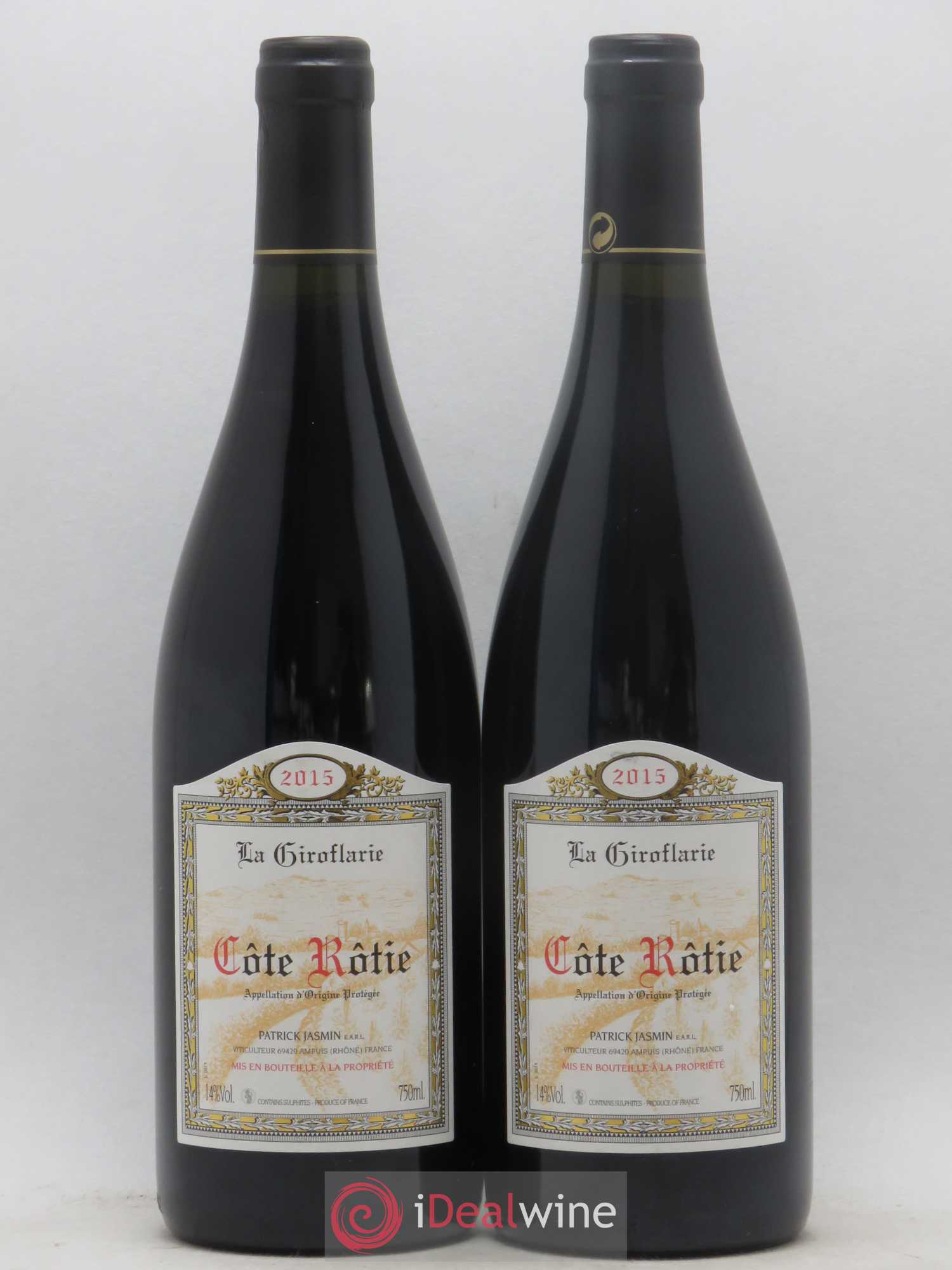 Côte-Rôtie La Giroflarie Jasmin (Domaine) 2015 - Lot de 2 bouteilles - 0