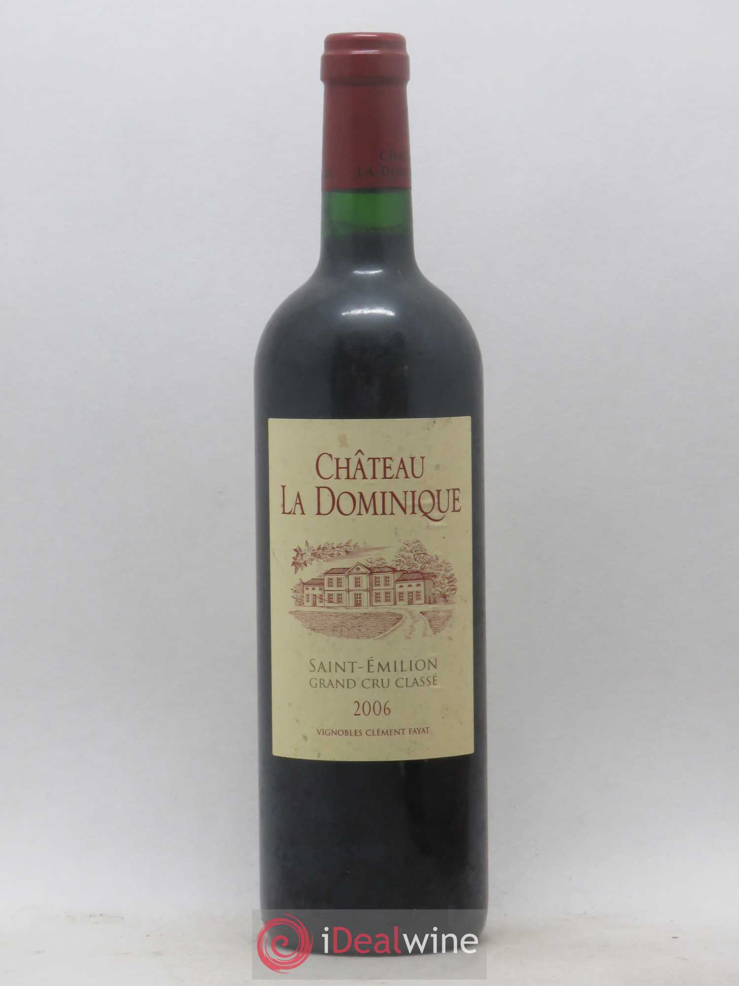 Château la Dominique Grand Cru Classé 2006 - Lot de 1 bouteille - 0