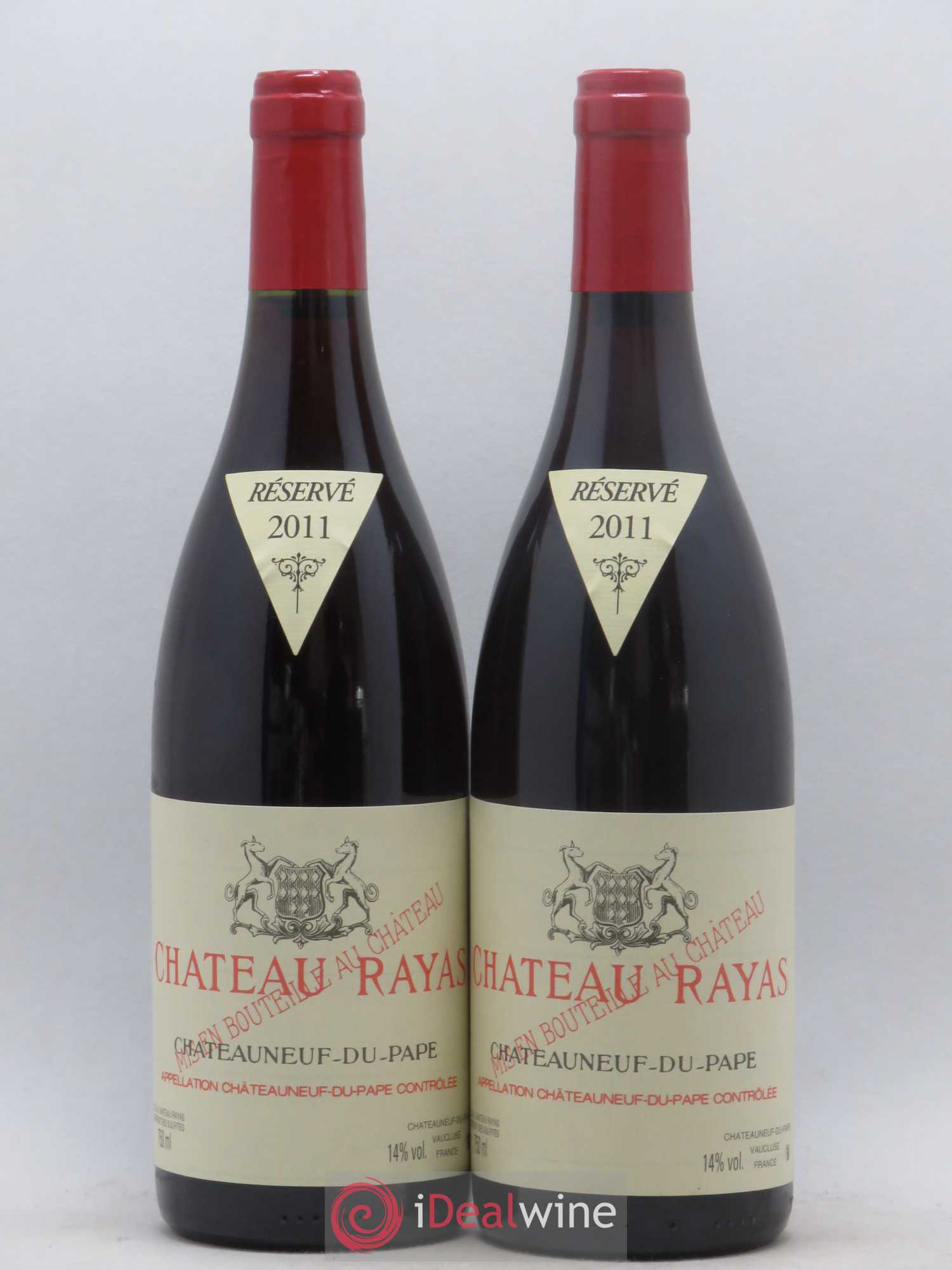Châteauneuf-du-Pape Château Rayas Emmanuel Reynaud 2011 - Lot de 2 bouteilles - 0