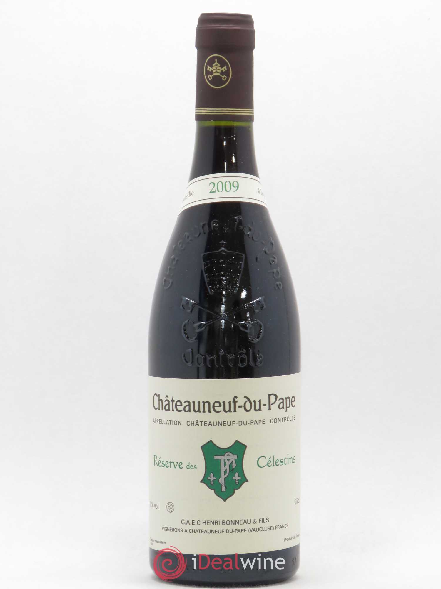 Châteauneuf-du-Pape Réserve des Célestins Henri Bonneau & Fils 2009 - Lot de 1 bouteille - 0