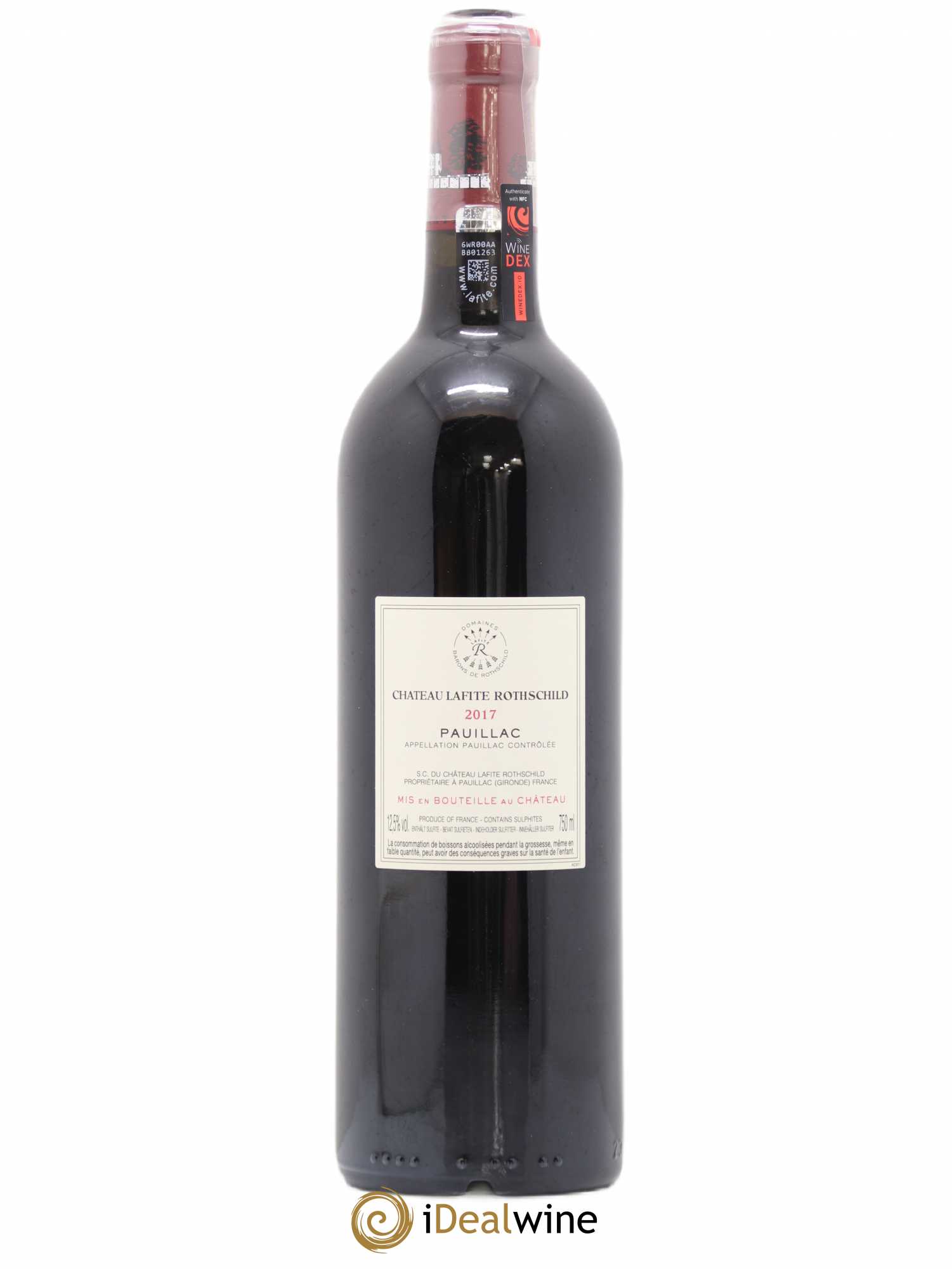 Château Lafite Rothschild 1er Grand Cru Classé 2017 - Lot de 1 bouteille - 1