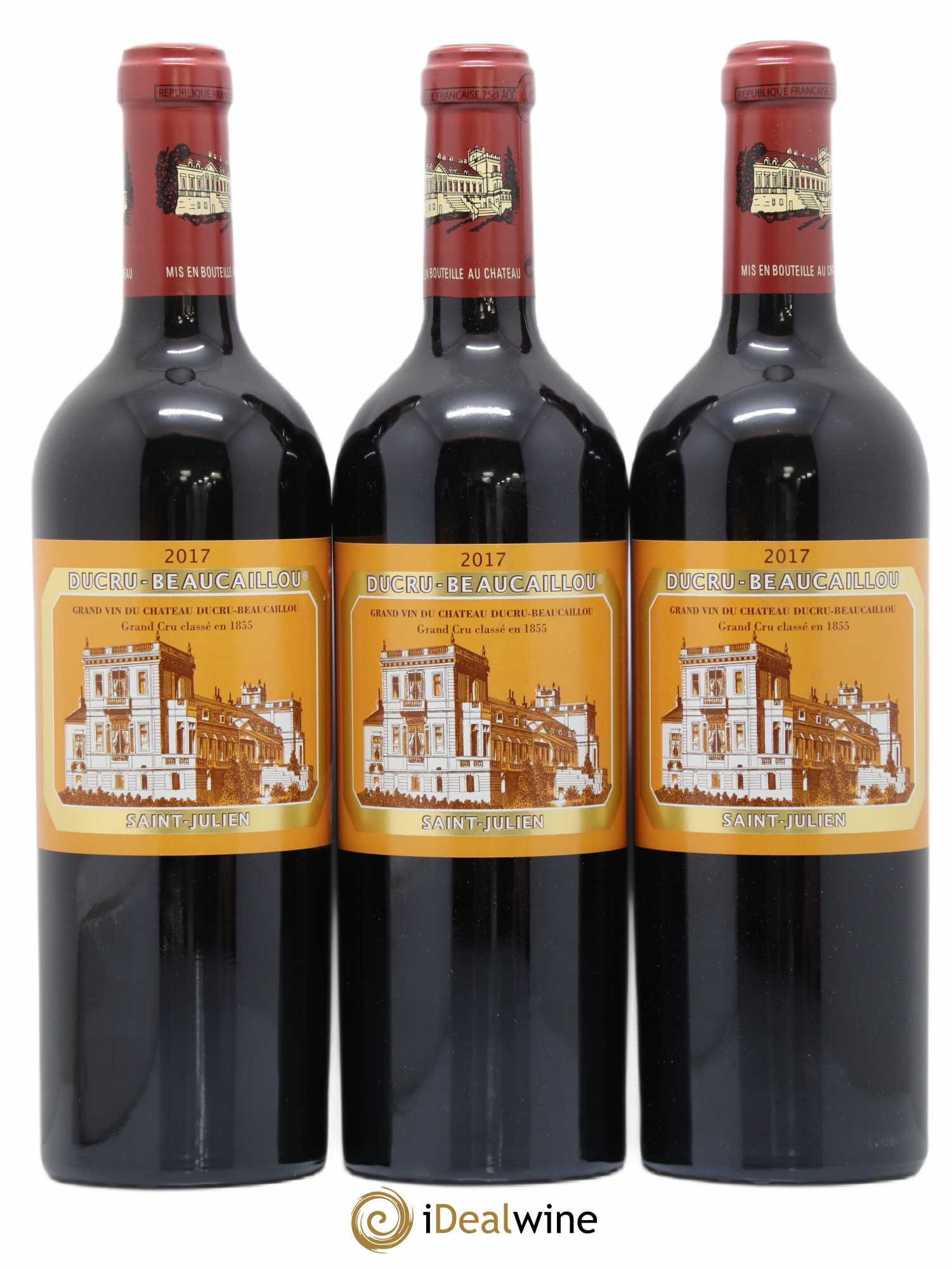 Château Ducru Beaucaillou 2ème Grand Cru Classé 2017 - Lot de 3 bouteilles - 0