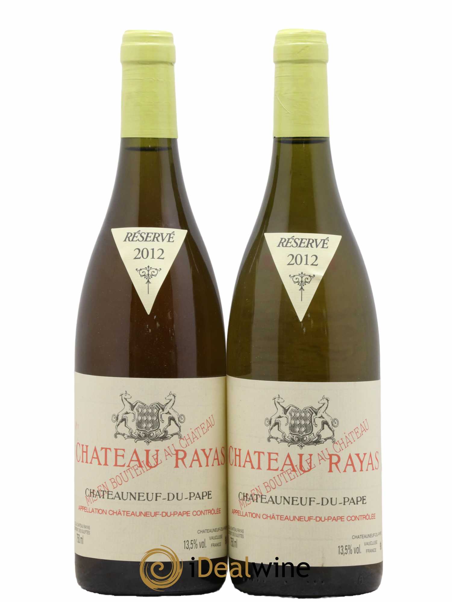 Châteauneuf-du-Pape Château Rayas Emmanuel Reynaud 2012 - Lot de 2 bouteilles - 0