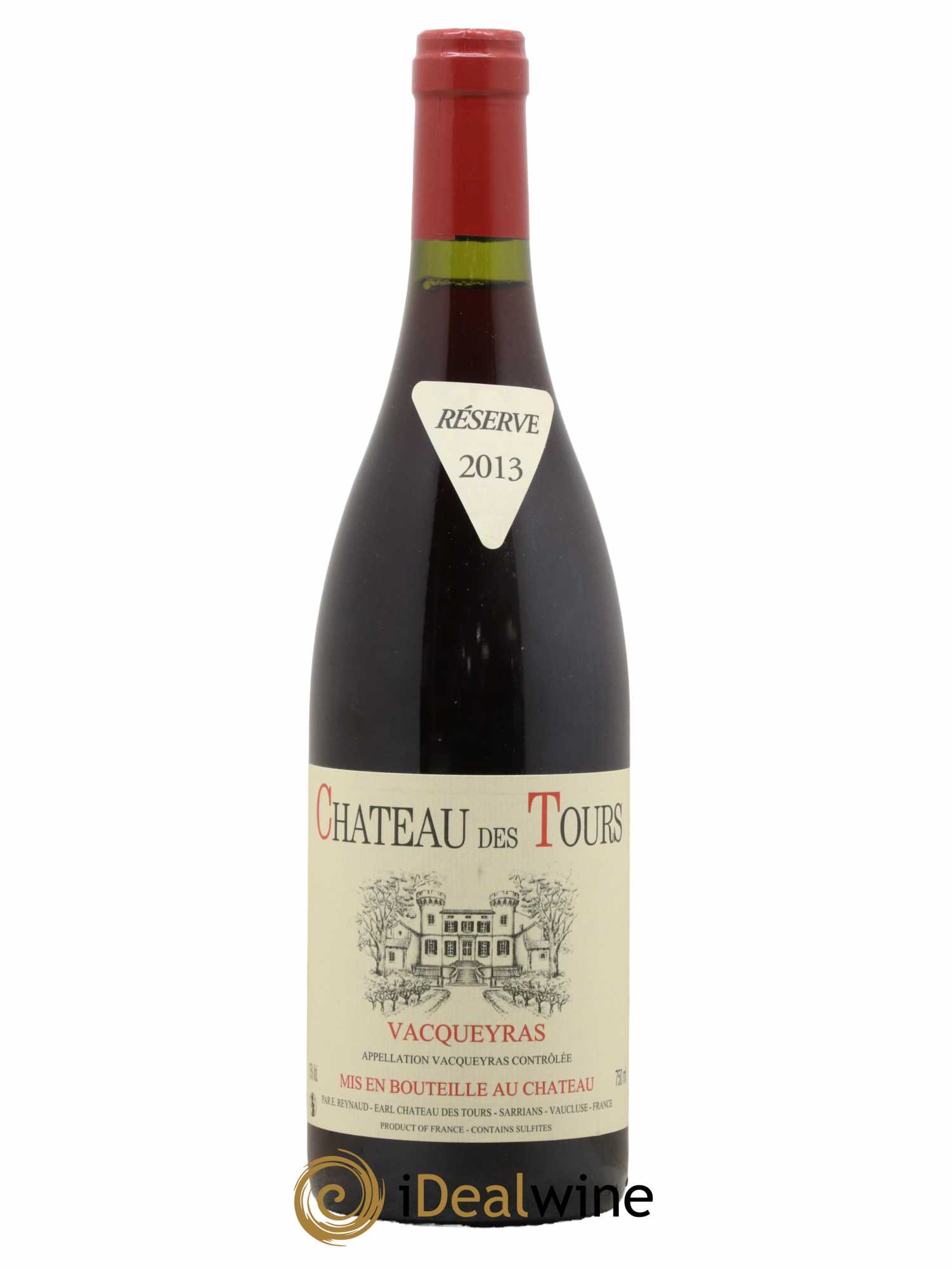 Vacqueyras Château des Tours Emmanuel Reynaud 2013 - Lot of 1 bottle - 0