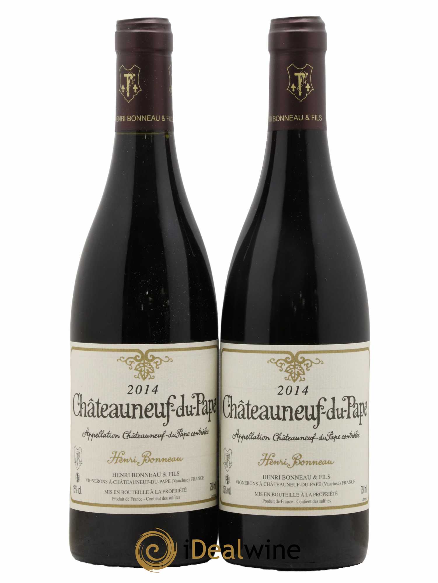 Châteauneuf-du-Pape Henri Bonneau Henri Bonneau & Fils 2014 - Lot de 2 bouteilles - 0