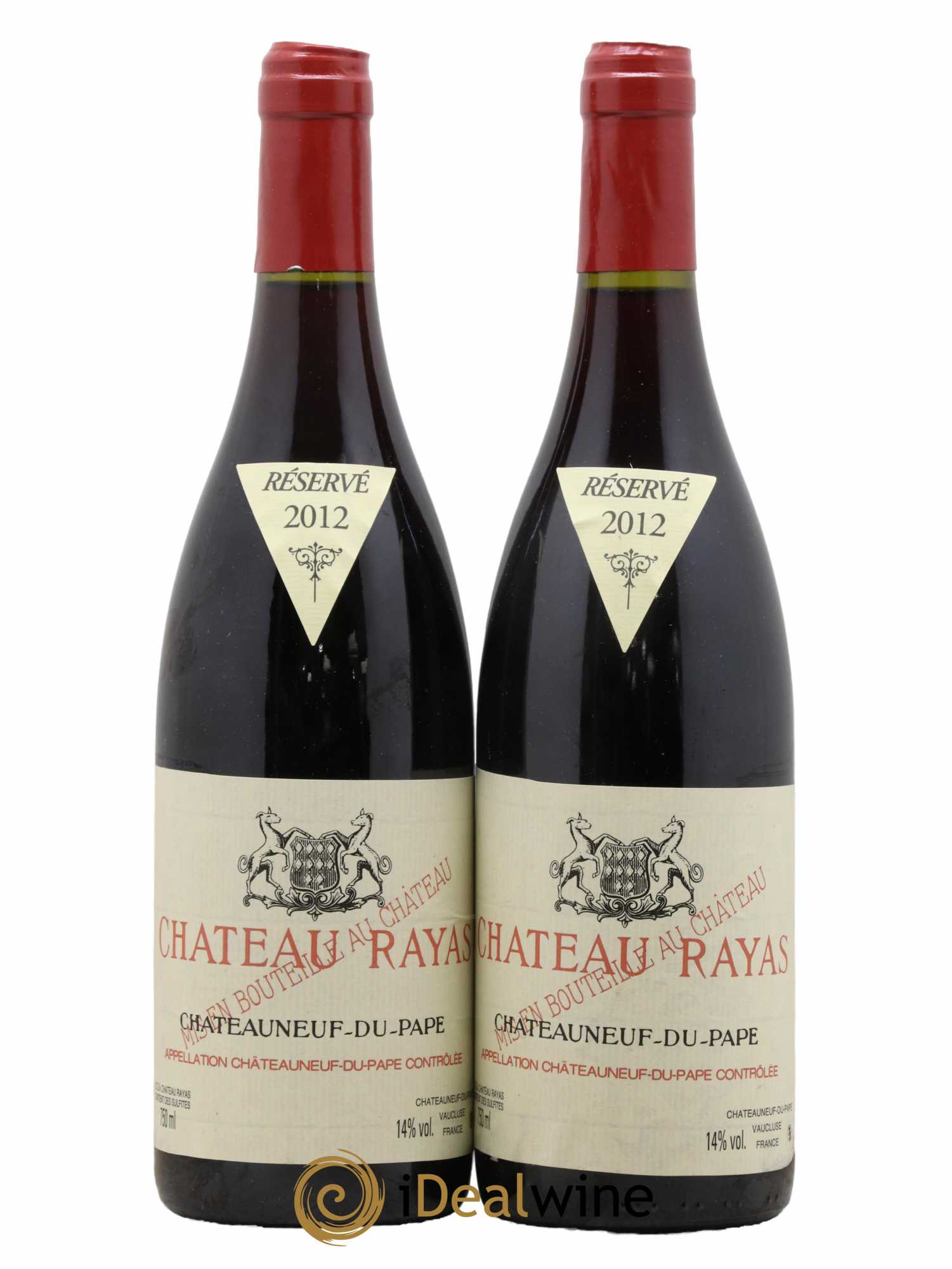 Châteauneuf-du-Pape Château Rayas Emmanuel Reynaud 2012 - Lot de 2 bouteilles - 0