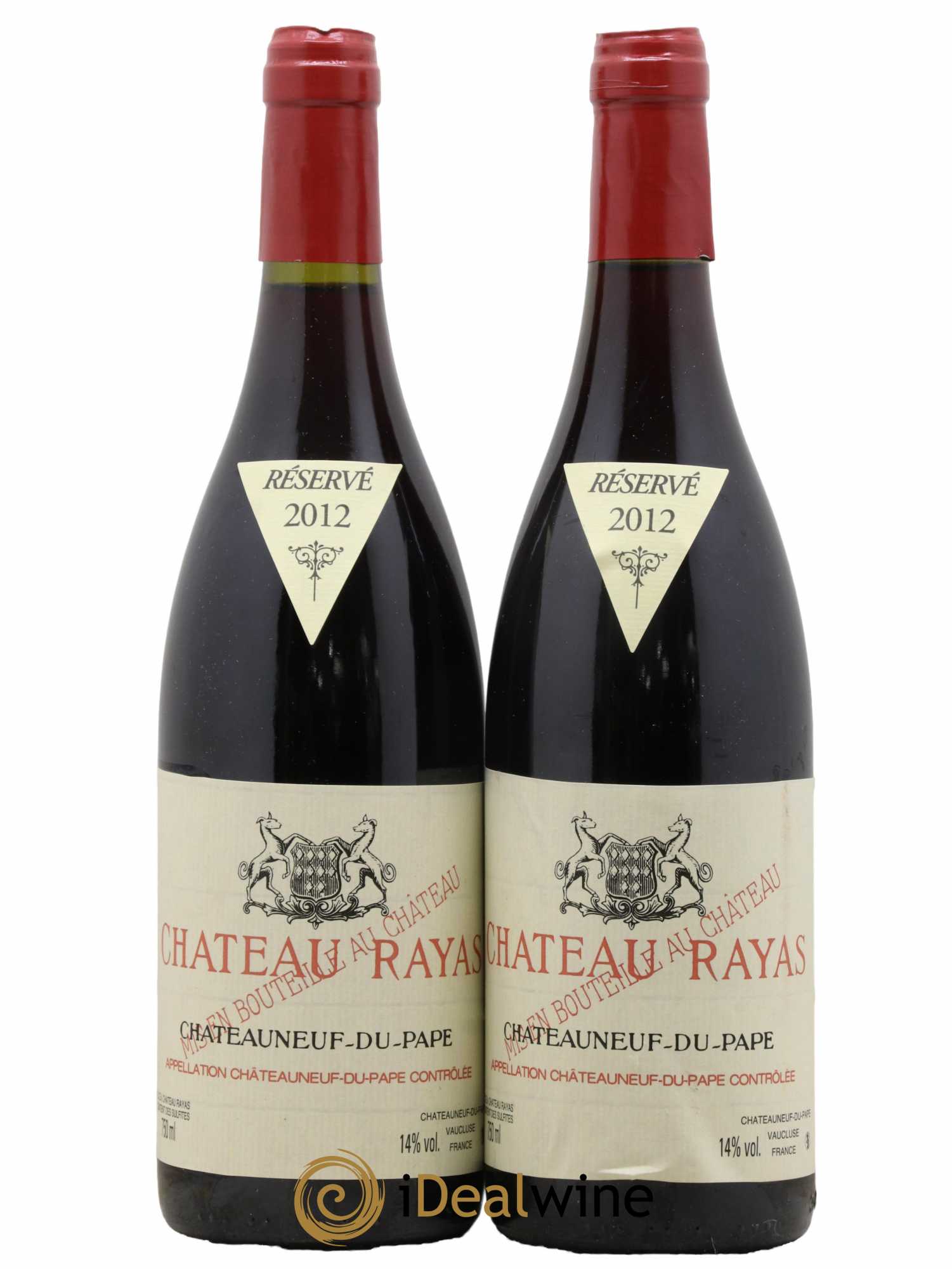 Châteauneuf-du-Pape Château Rayas Emmanuel Reynaud 2012 - Lot de 2 bouteilles - 0