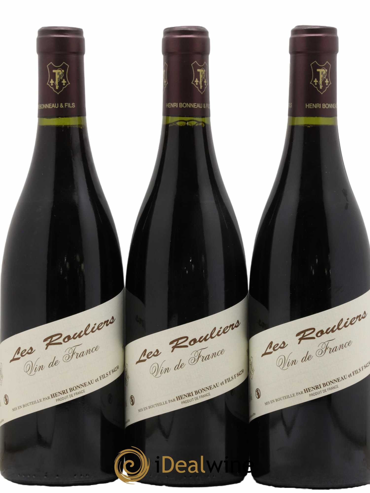 Vin de France Les Rouliers Henri Bonneau & Fils - Lot of 3 bottles - 0