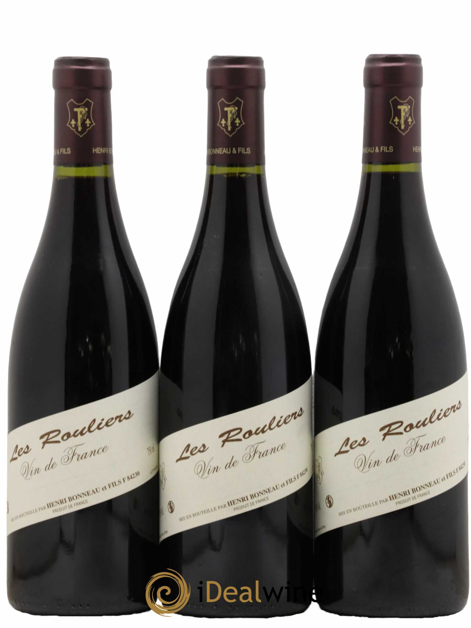 Vin de France Les Rouliers Henri Bonneau & Fils - Lot de 3 bouteilles - 0