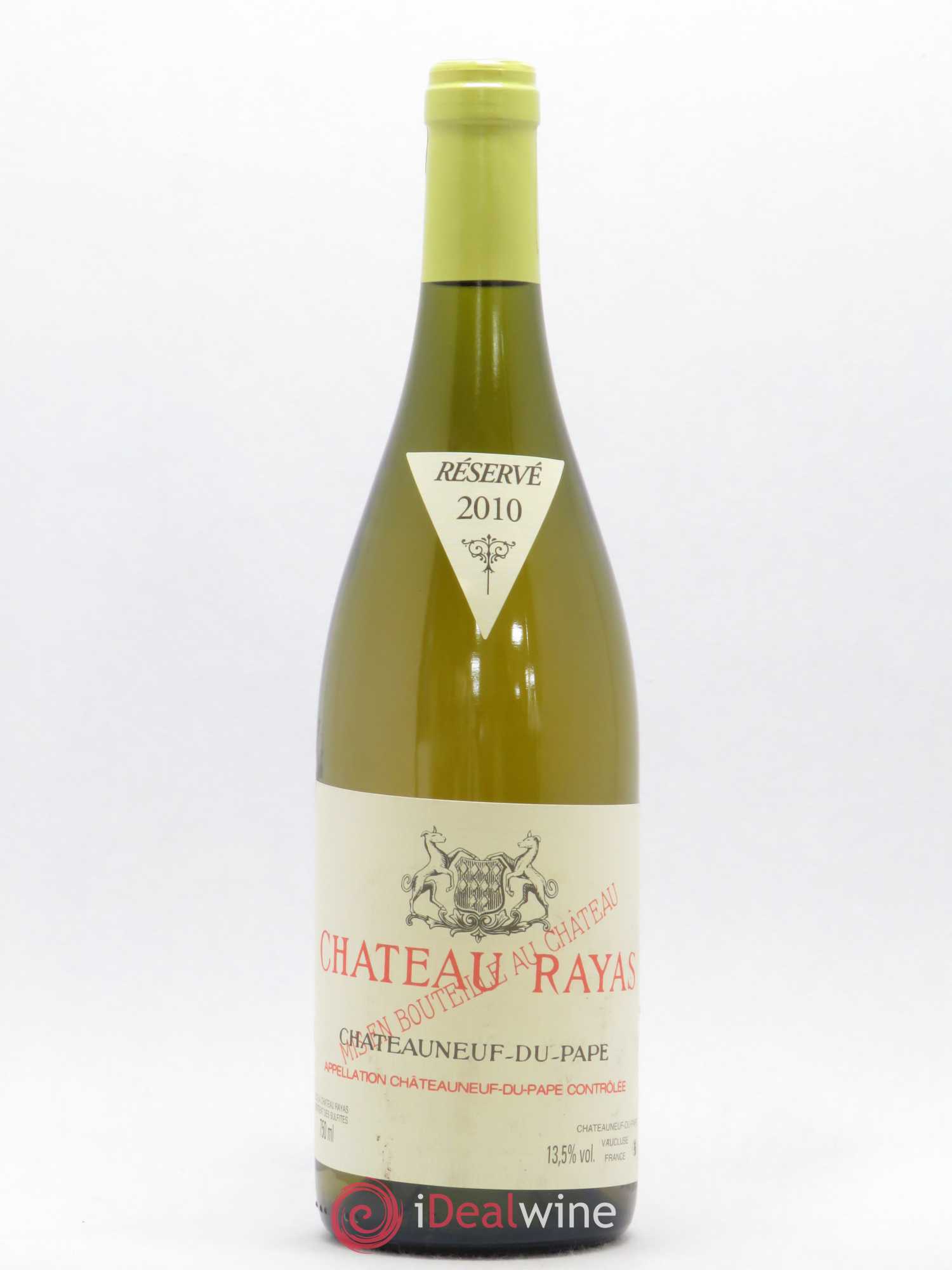 Châteauneuf-du-Pape Château Rayas Emmanuel Reynaud 2010 - Lot de 1 bouteille - 0
