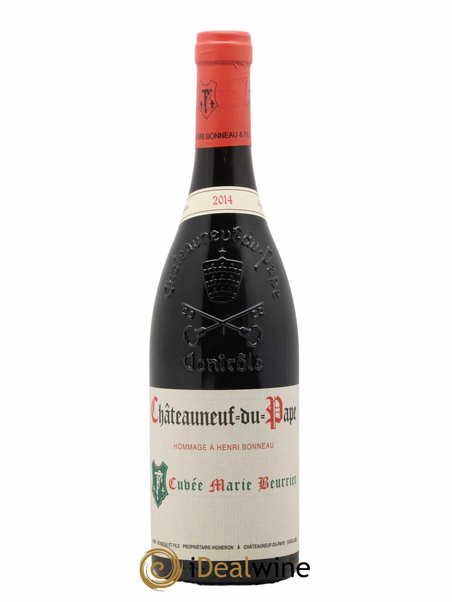Châteauneuf-du-Pape Marie Beurrier Henri Bonneau & Fils 2014 - Lot de 1 bouteille - 0