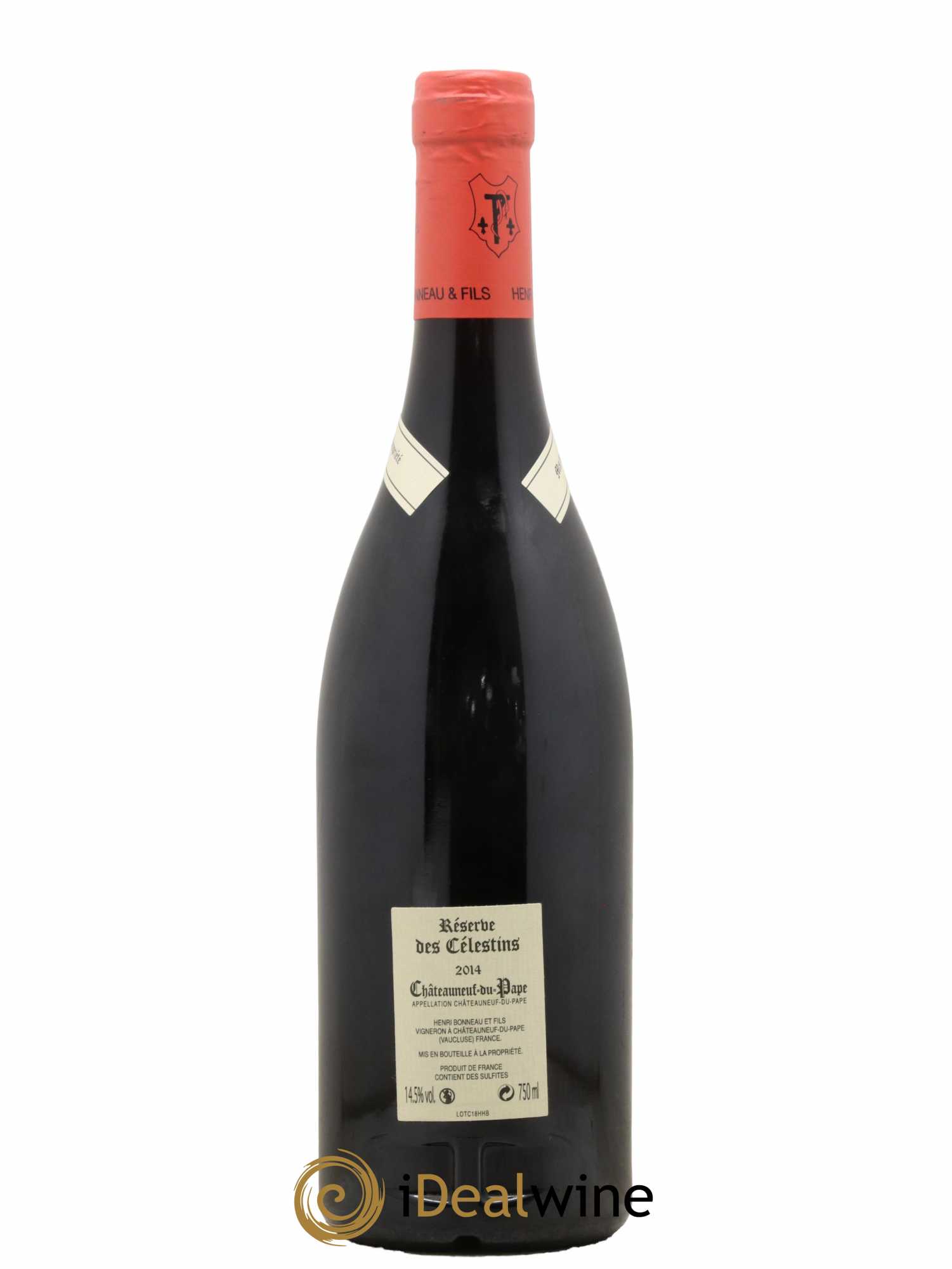 Châteauneuf-du-Pape Réserve des Célestins Henri Bonneau & Fils 2014 - Lot de 1 bouteille - 1