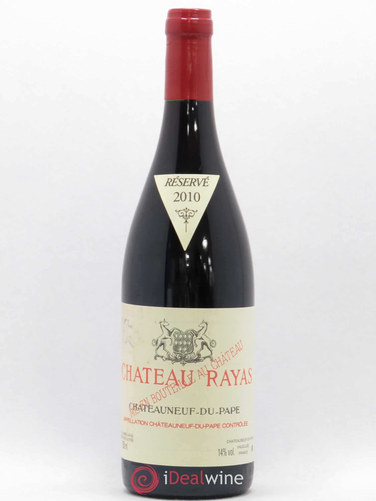 Châteauneuf-du-Pape Château Rayas Emmanuel Reynaud 2010 - Lot de 1 bouteille - 0