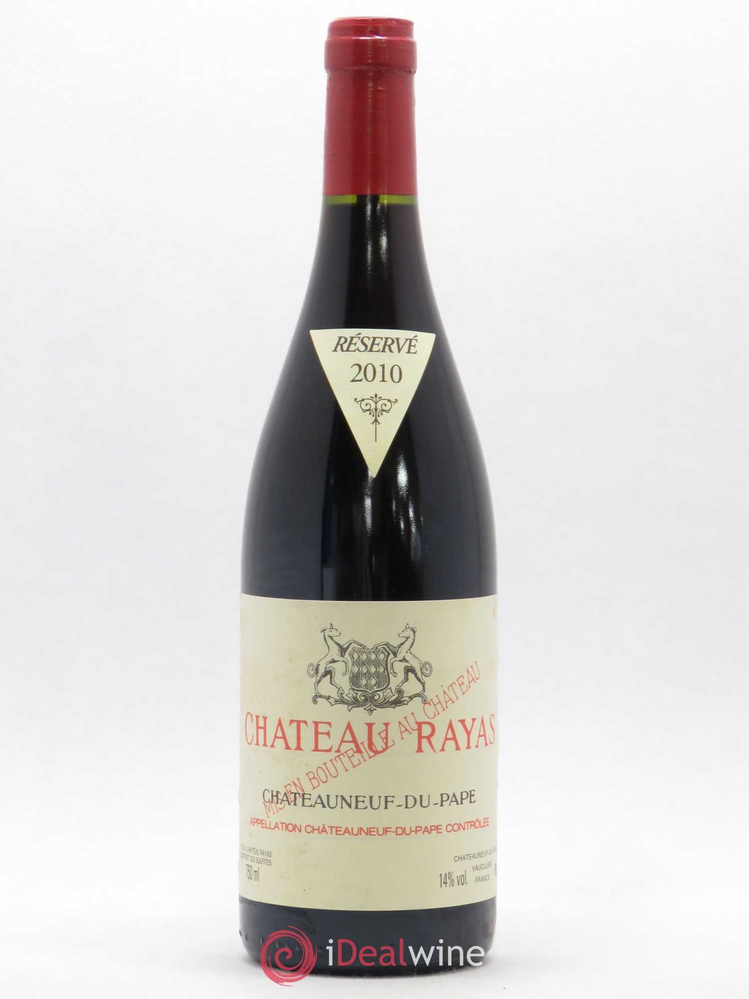 Châteauneuf-du-Pape Château Rayas Emmanuel Reynaud 2010 - Lot de 1 bouteille - 0