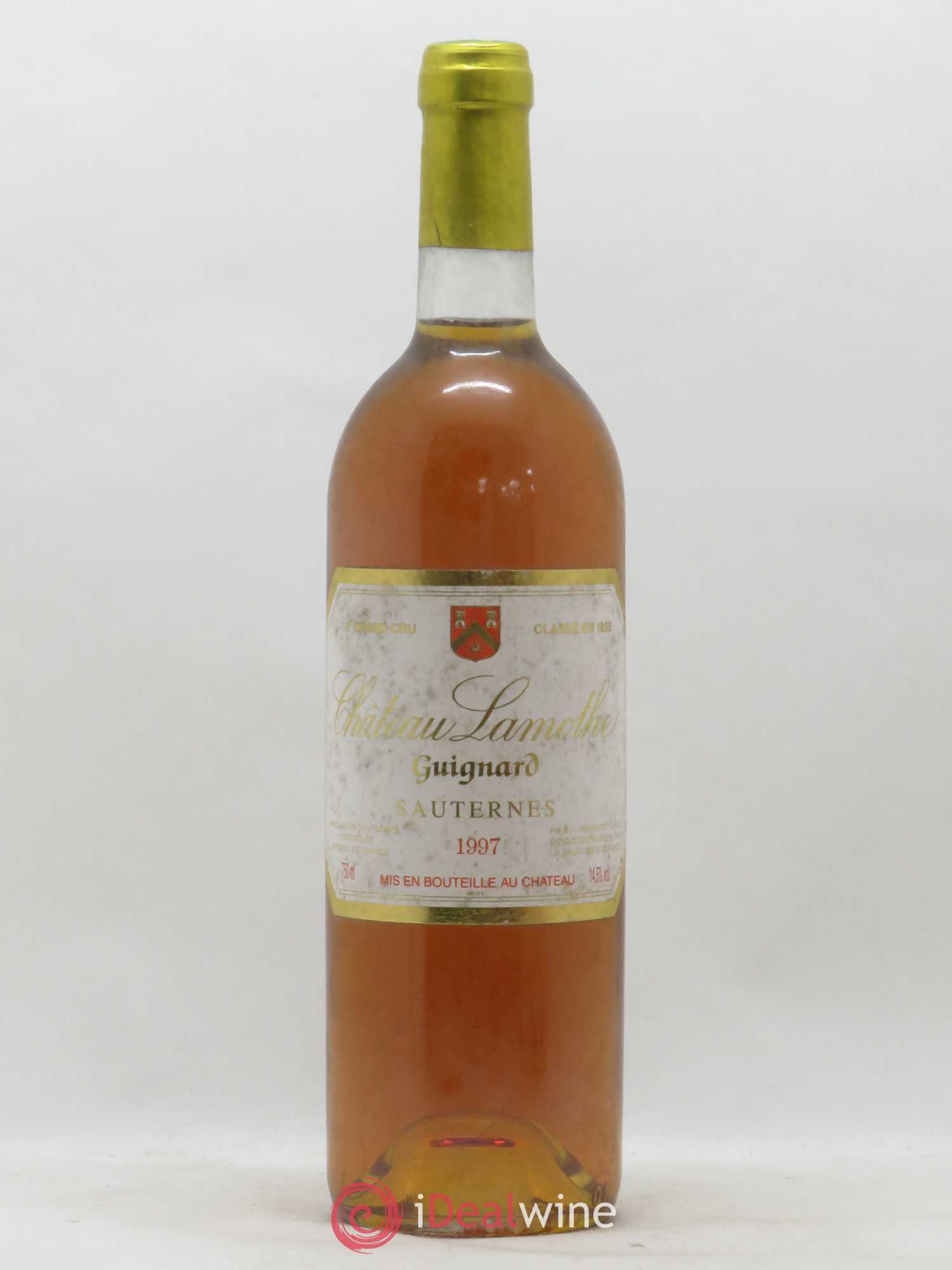 Château Lamothe Guignard 2ème Grand Cru Classé 1997 - Lotto di 1 bottiglia - 0