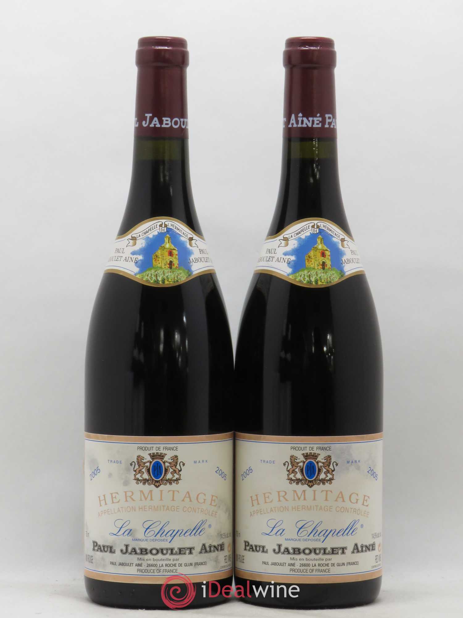 Hermitage La Chapelle Paul Jaboulet Ainé 2005 - Lot de 2 bouteilles - 0