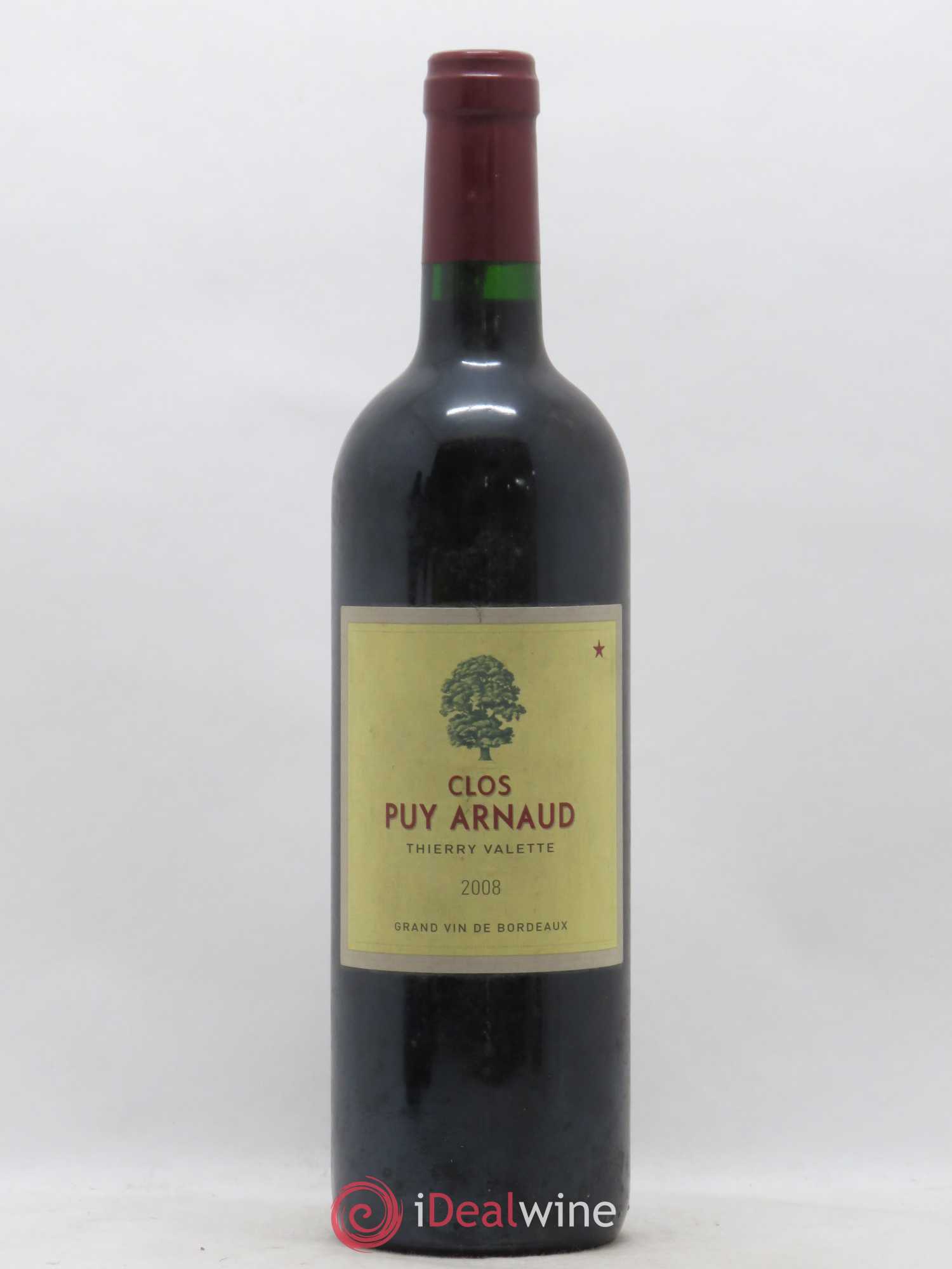 Clos Puy Arnaud 2008 - Lot de 1 bouteille - 0