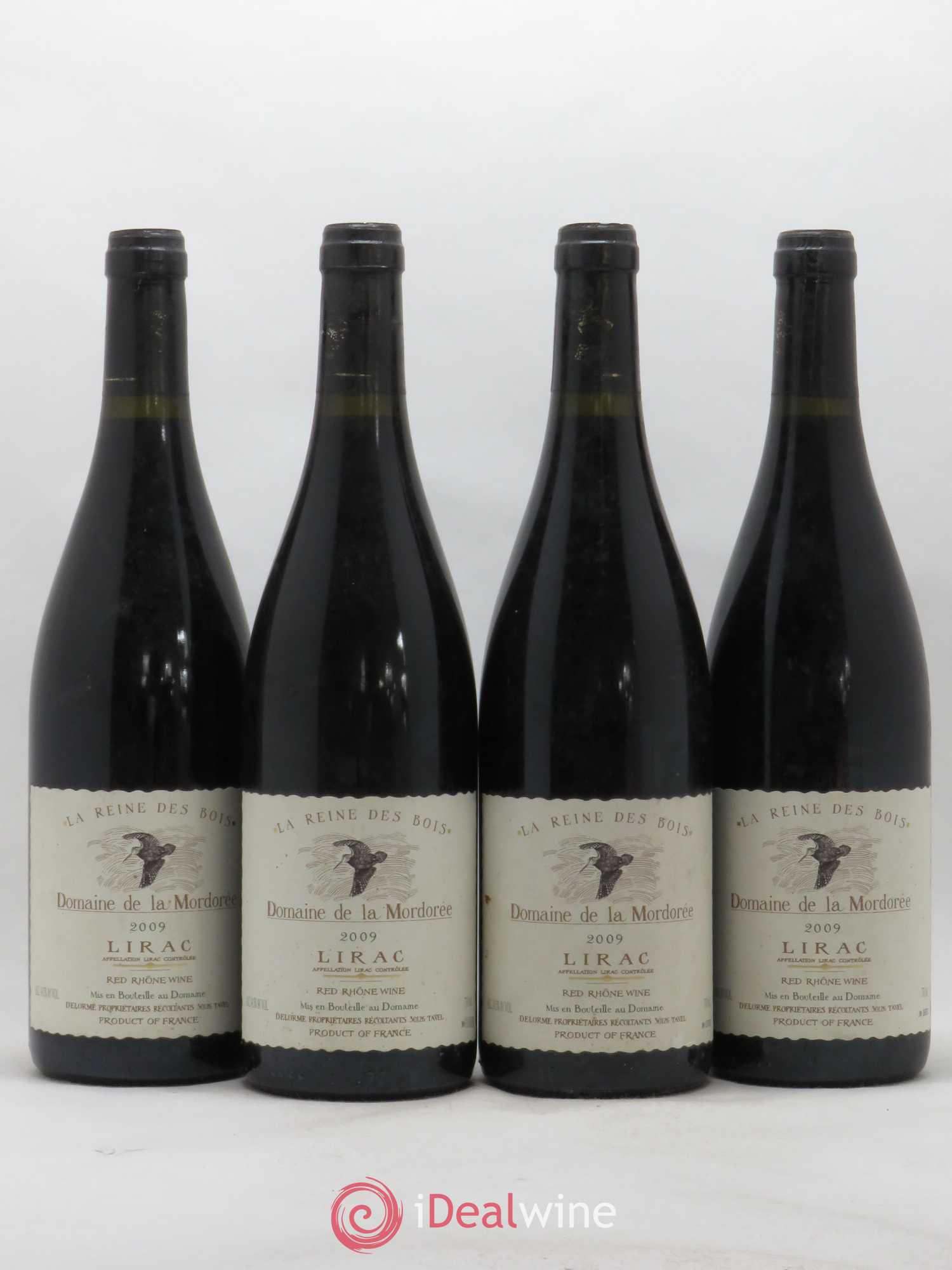 Lirac Cuvée Reine des Bois La Mordorée (Domaine de) 2009 - Lot de 4 bouteilles - 0