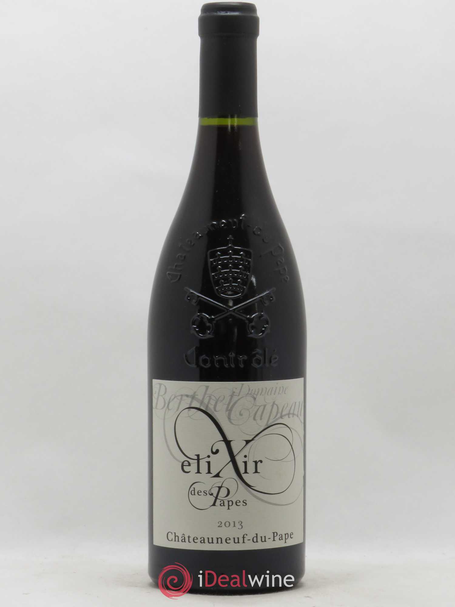 Châteauneuf-du-Pape Elixir des Papes Domaine Berthet-Capeau 2013 - Posten von 1 Flasche - 0