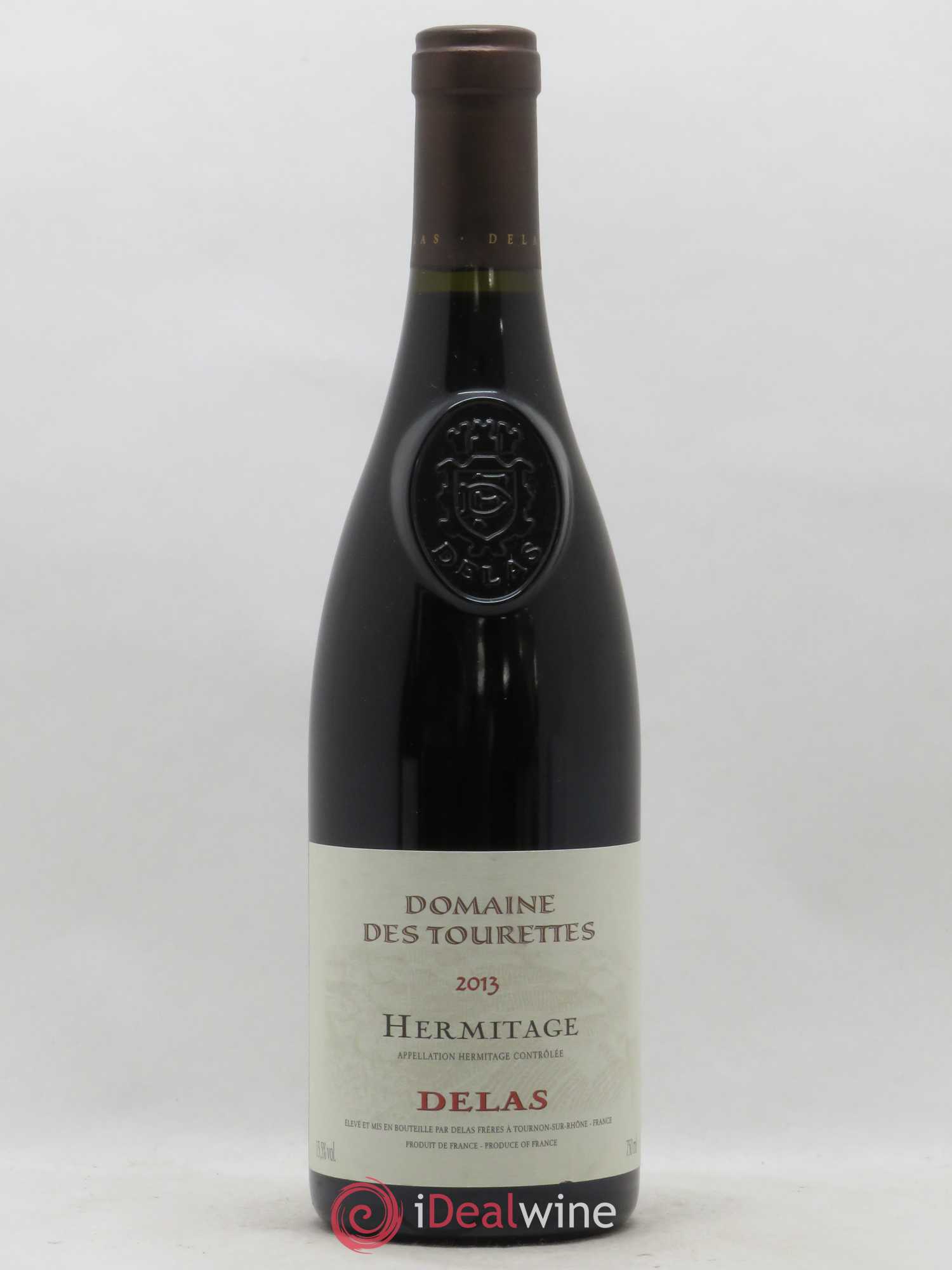 Hermitage Domaine des Tourettes Delas Frères 2013 - Lot de 1 bouteille - 0