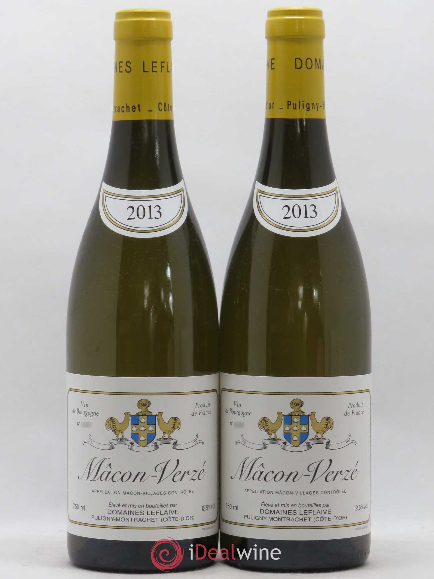 Mâcon Verzé Leflaive (Domaine) 2013 - Lot de 2 bouteilles - 0