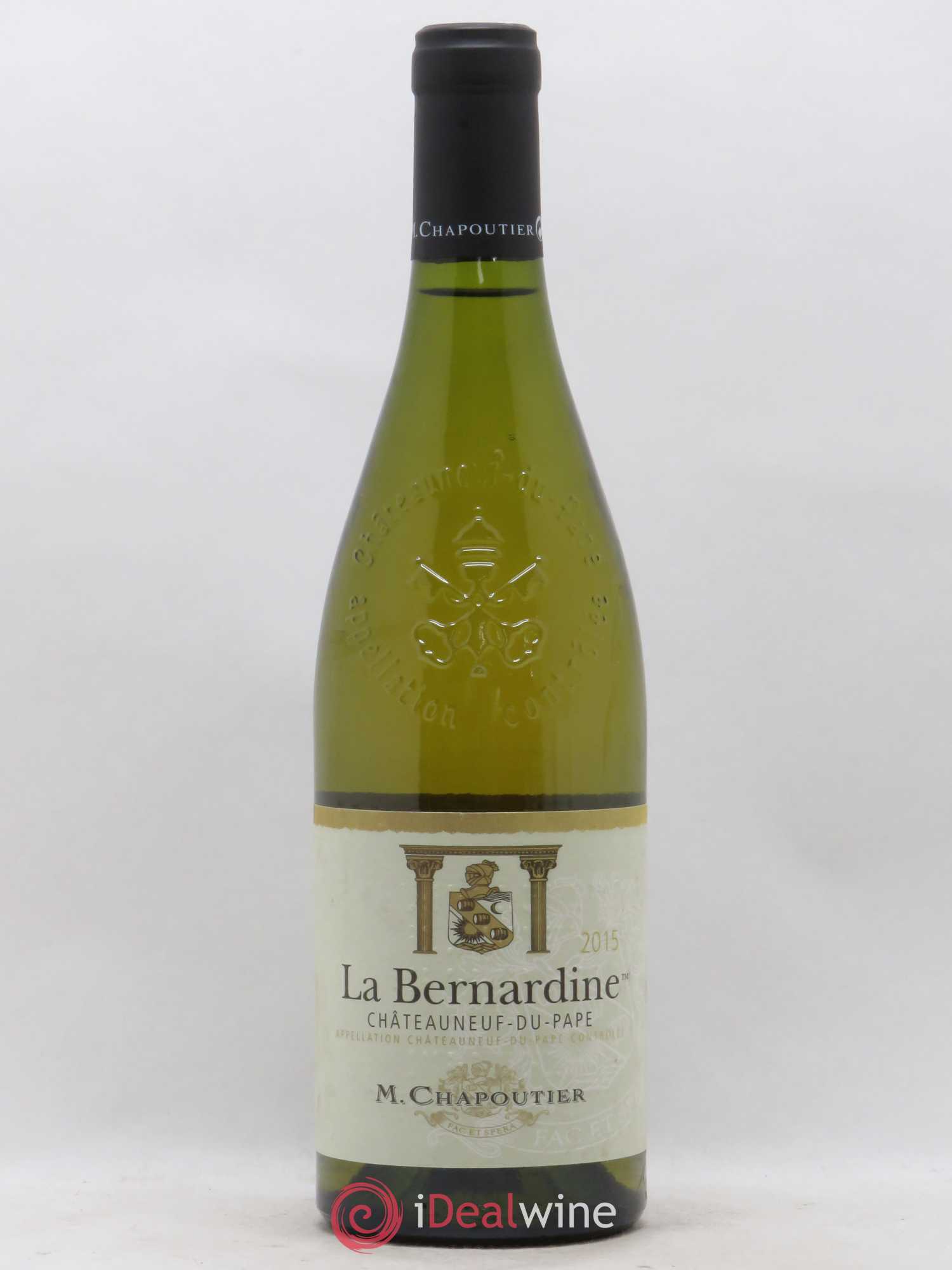 Châteauneuf-du-Pape La Bernardine Chapoutier 2015 - Lot de 1 bouteille - 0