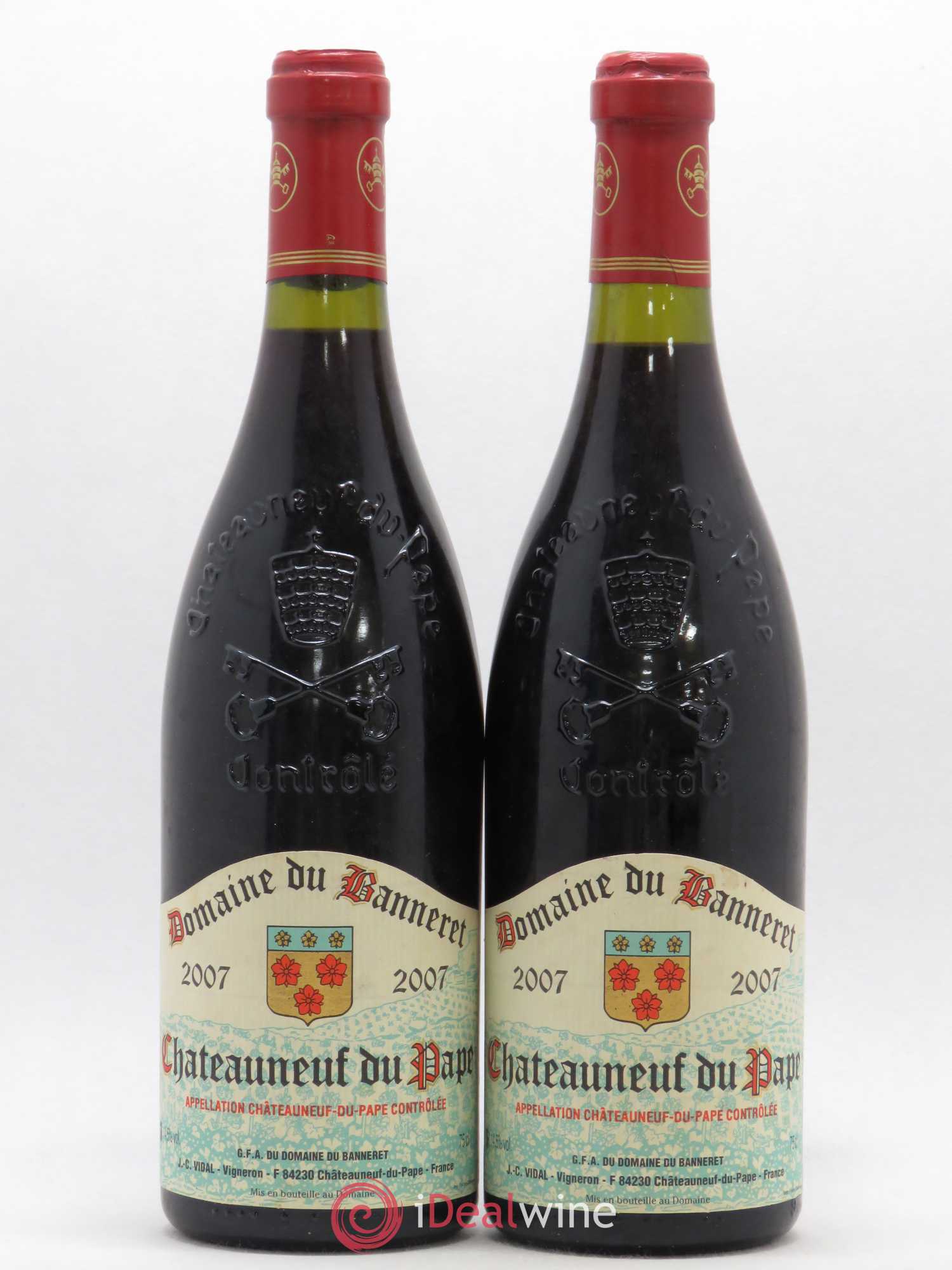 Châteauneuf-du-Pape 2007 - Posten von 2 Flaschen - 0