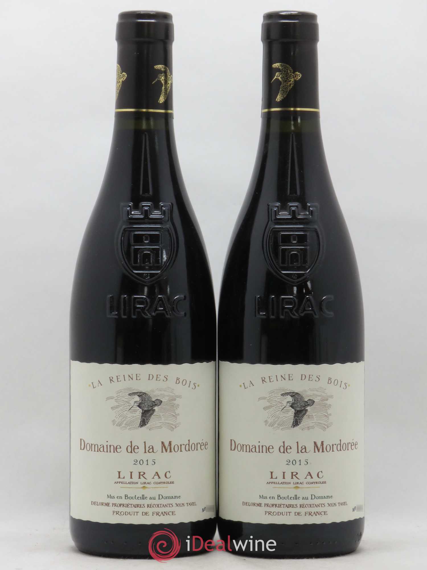 Lirac Cuvée Reine des Bois La Mordorée (Domaine de) 2015 - Lot de 2 bouteilles - 0