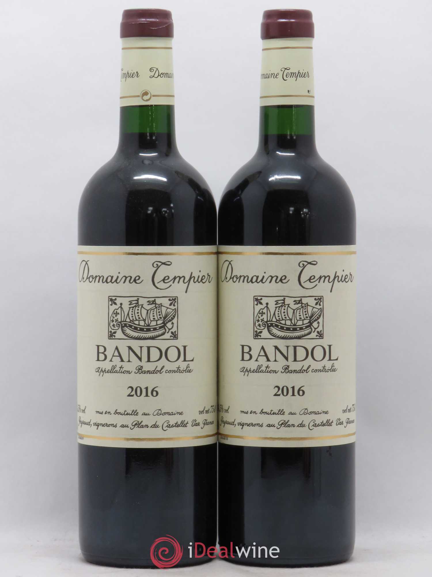 Bandol Domaine Tempier Famille Peyraud 2016 - Lot de 2 bouteilles - 0