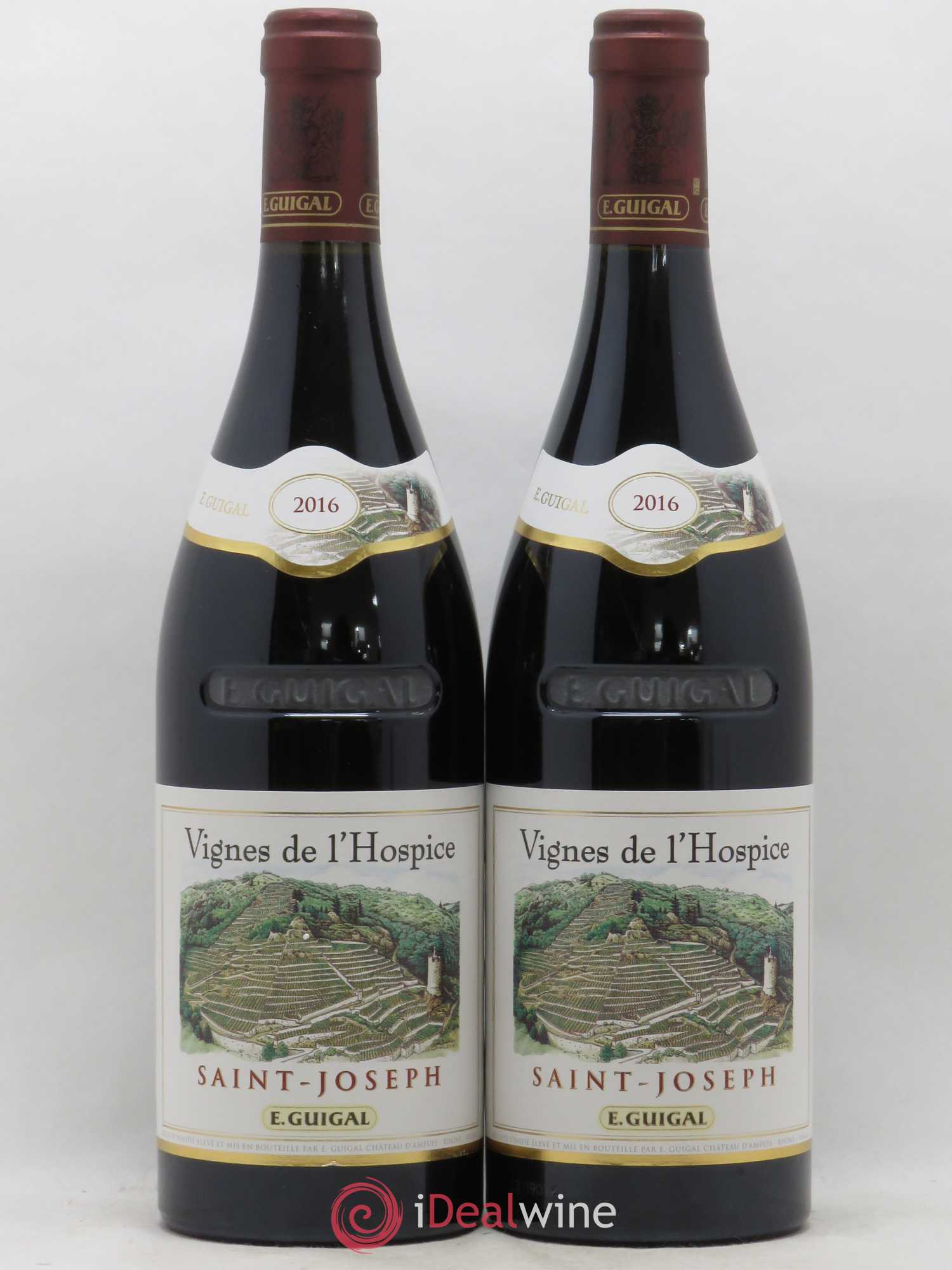 Saint-Joseph Vignes de l'Hospice Guigal 2016 - Lot de 2 bouteilles - 0