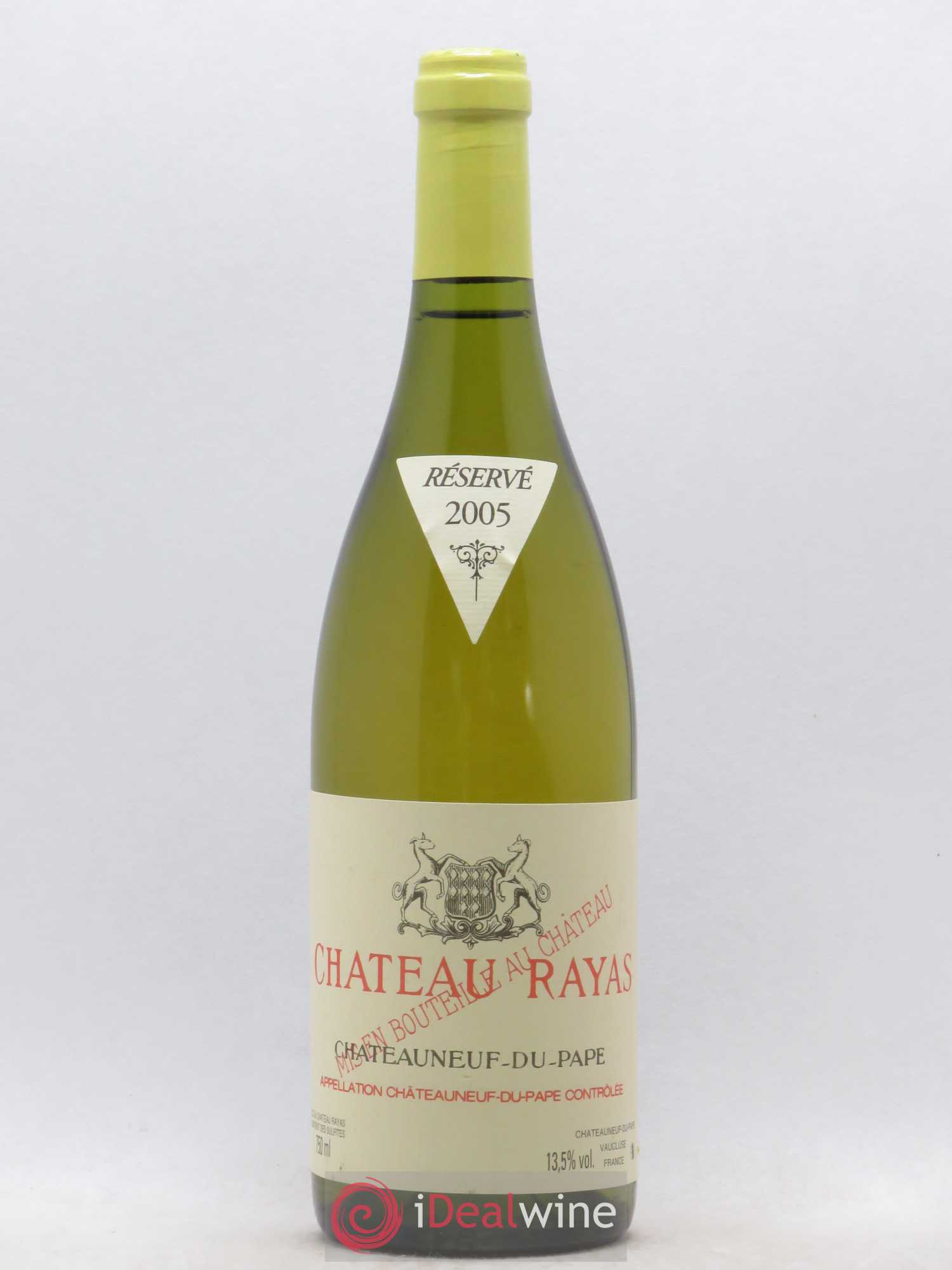 Châteauneuf-du-Pape Château Rayas Emmanuel Reynaud 2005 - Lot de 1 bouteille - 0