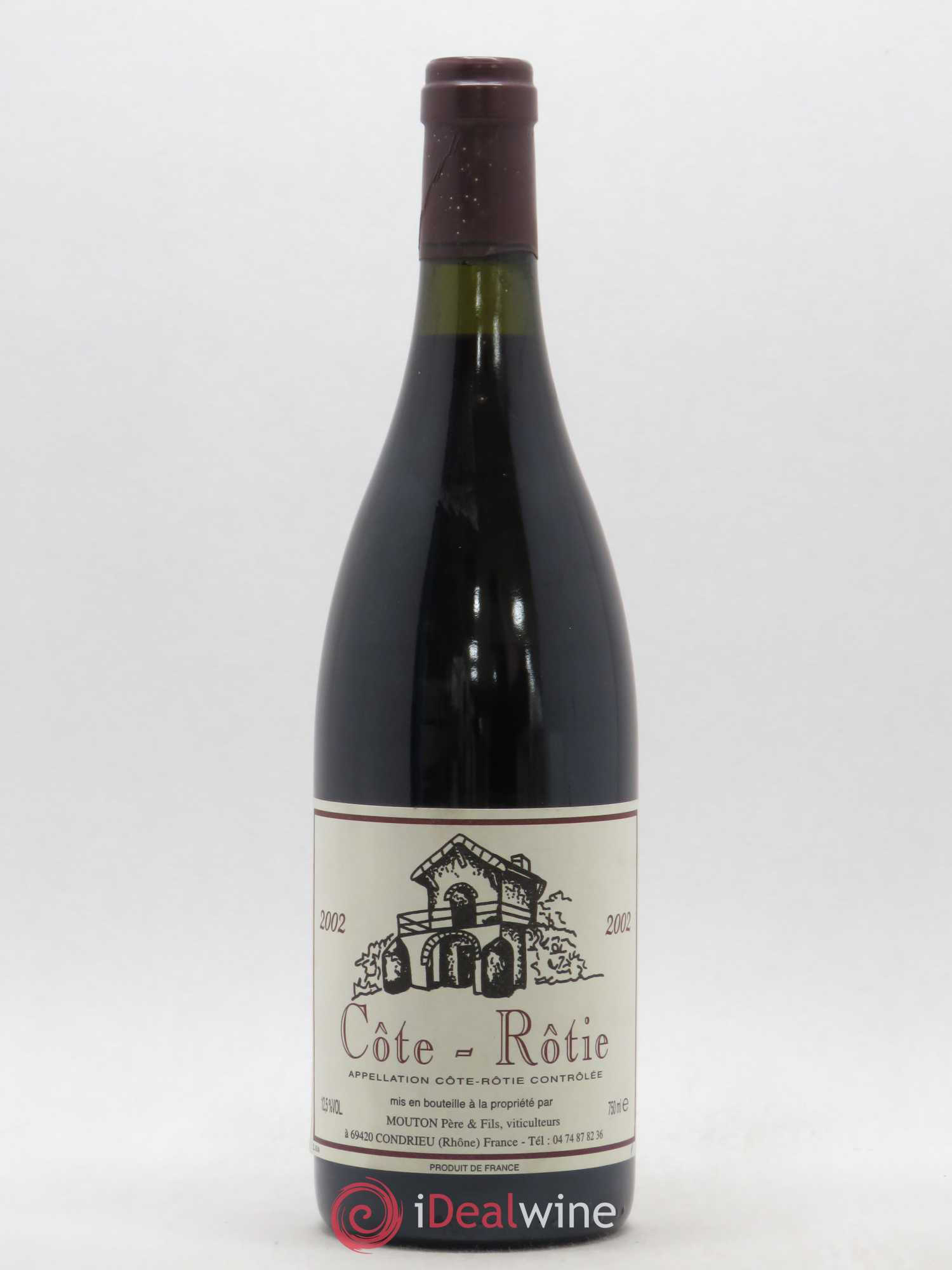 Côte-Rôtie Mouton père et Fils 2002 - Posten von 1 Flasche - 0