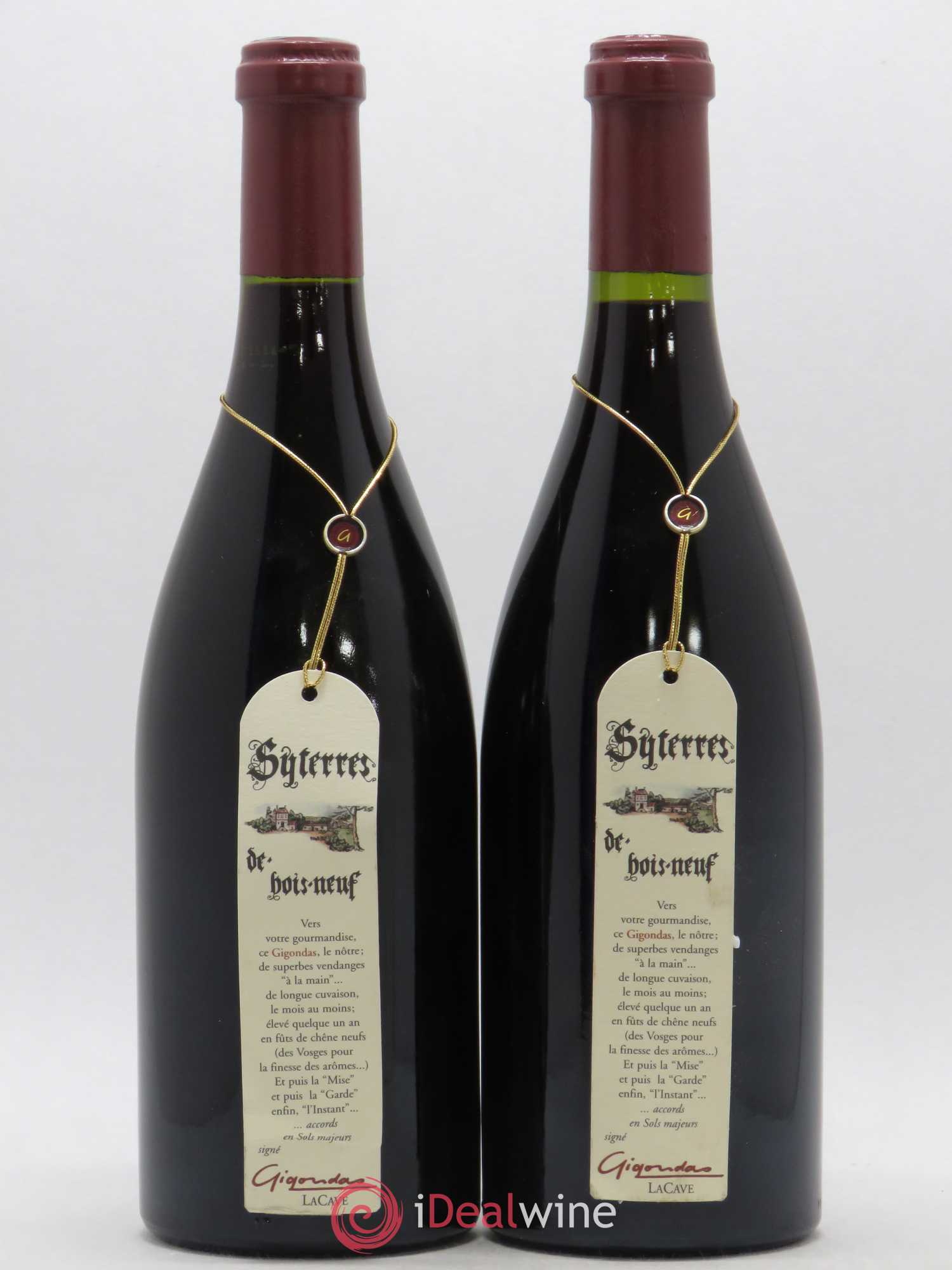 Gigondas Syterres de Bois-Neuf La Cave de Gigondas 2009 - Posten von 2 Flaschen - 1